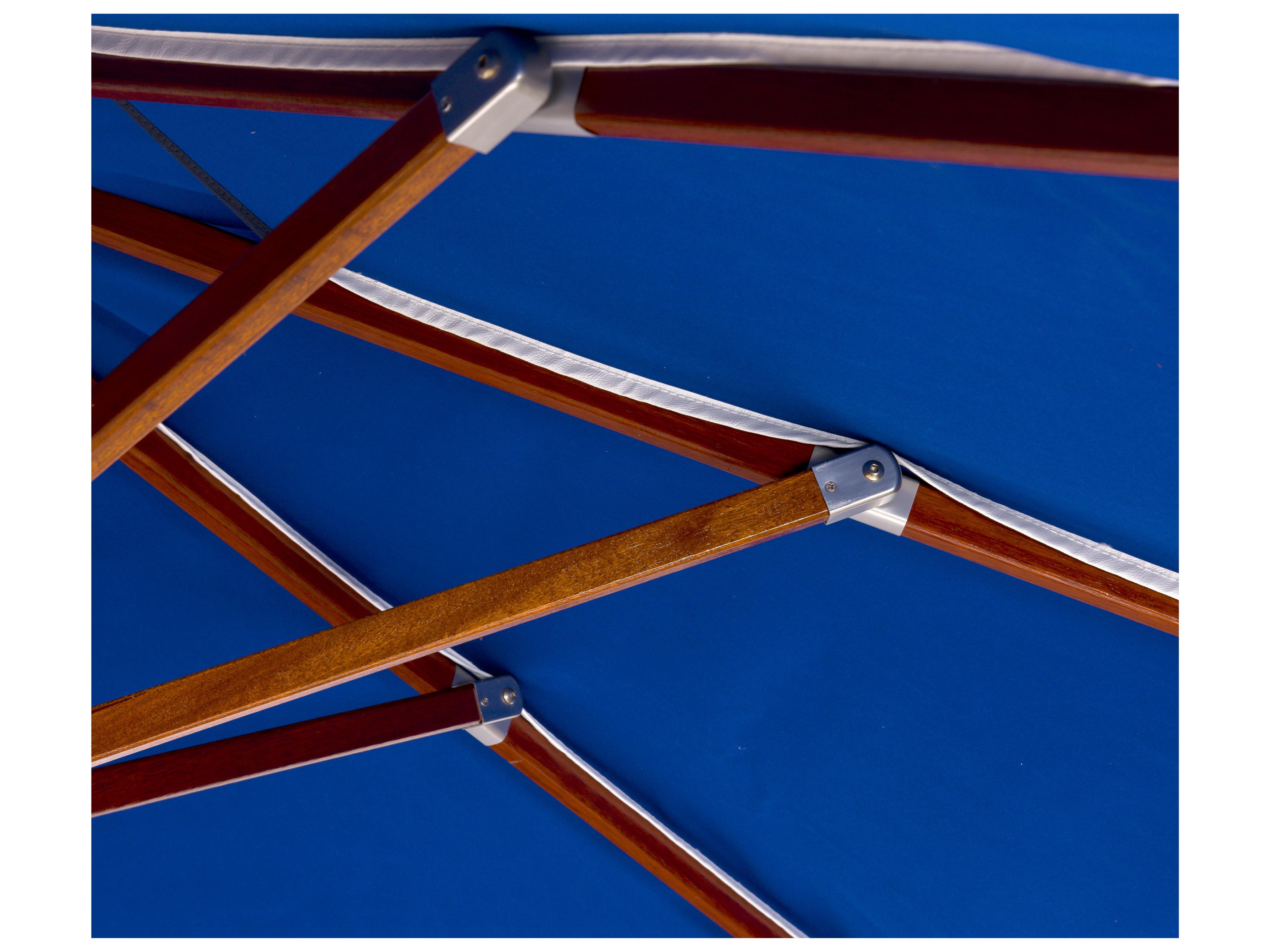 Woodard Teak 9 Foot Octagon Patio Market Umbrella