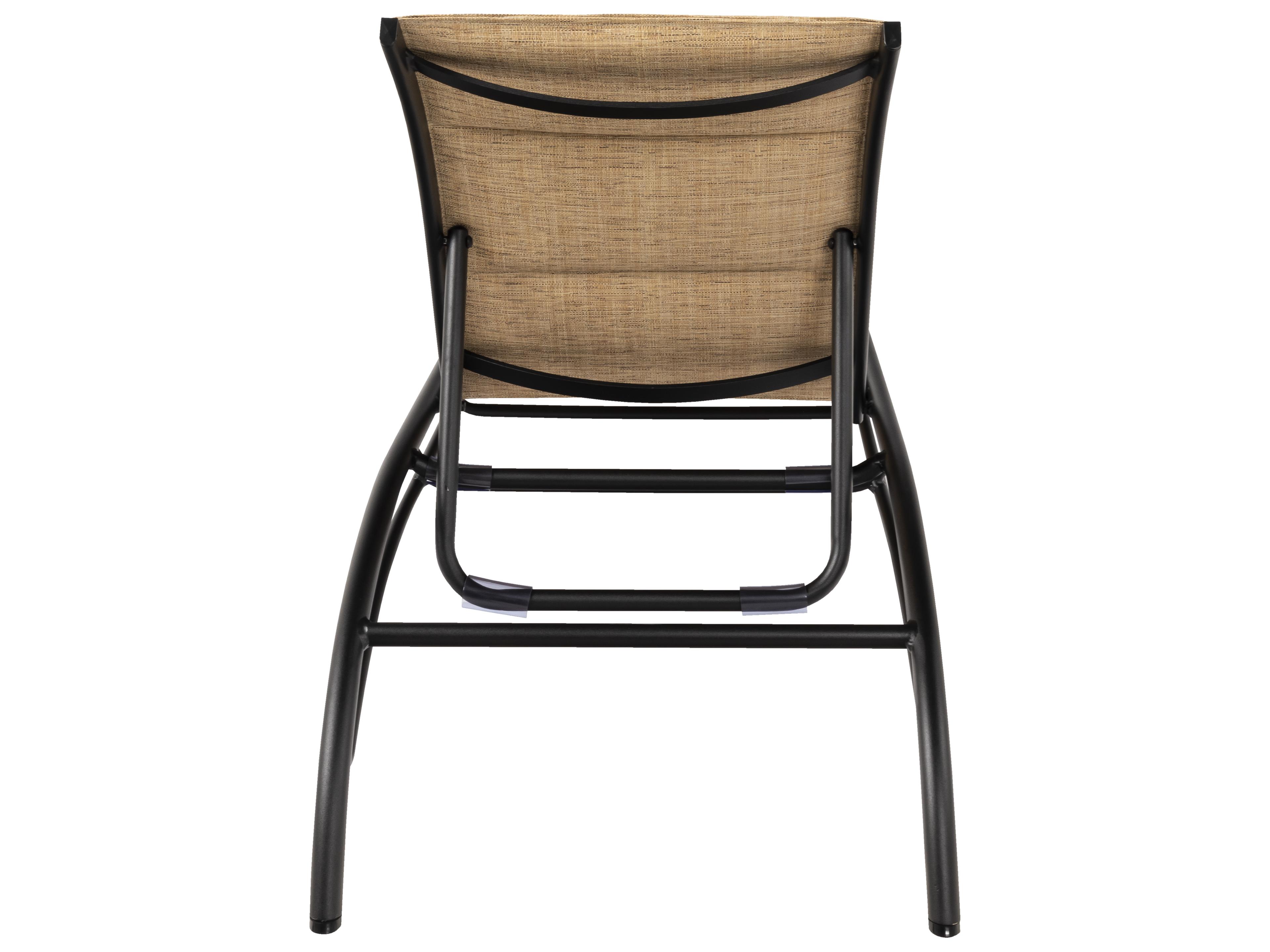 Woodard Orion Padded Sling Aluminum Outdoor Patio Chaise Lounge