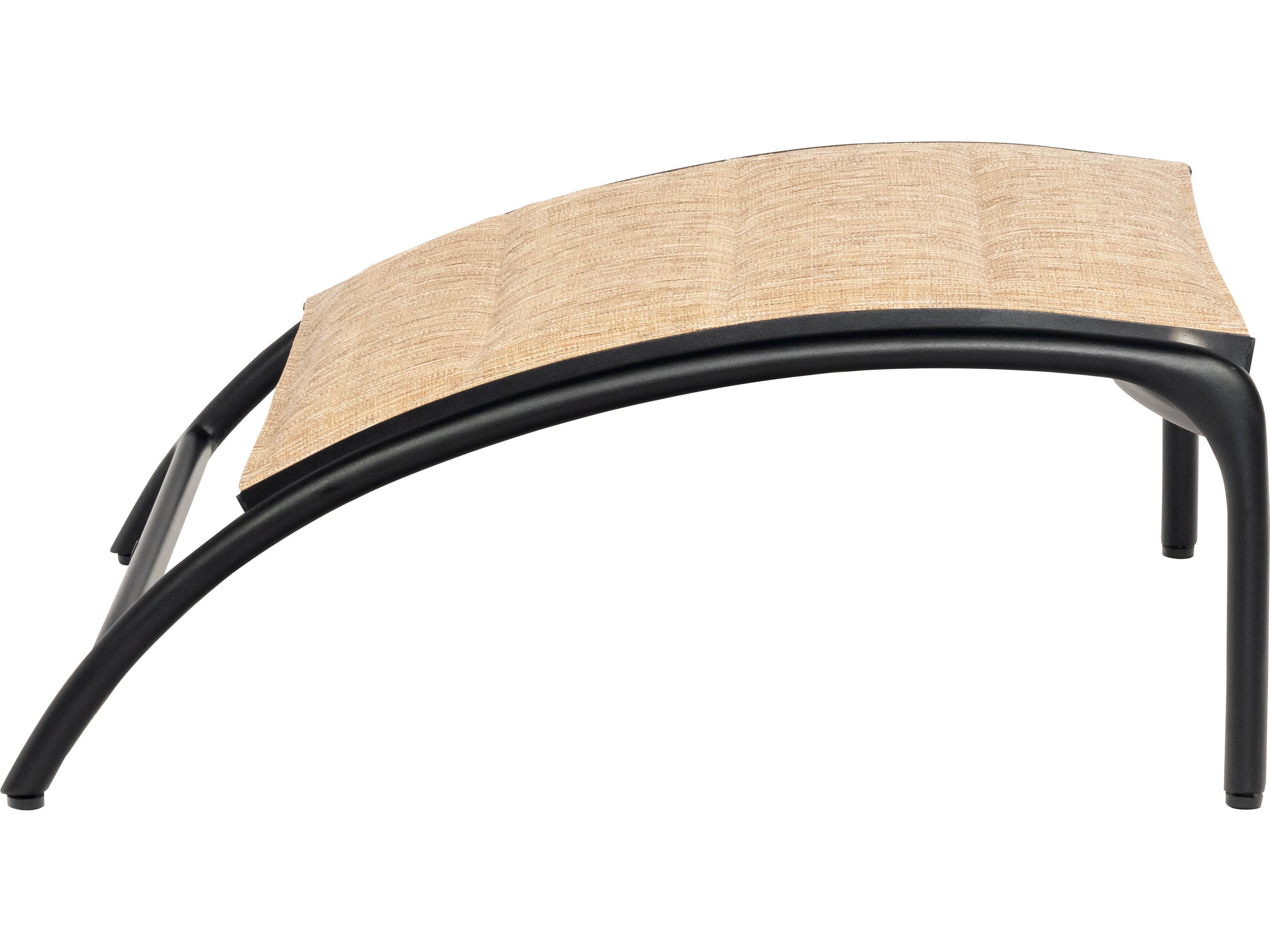 Woodard Orion Padded Sling Aluminum Outdoor Ottoman