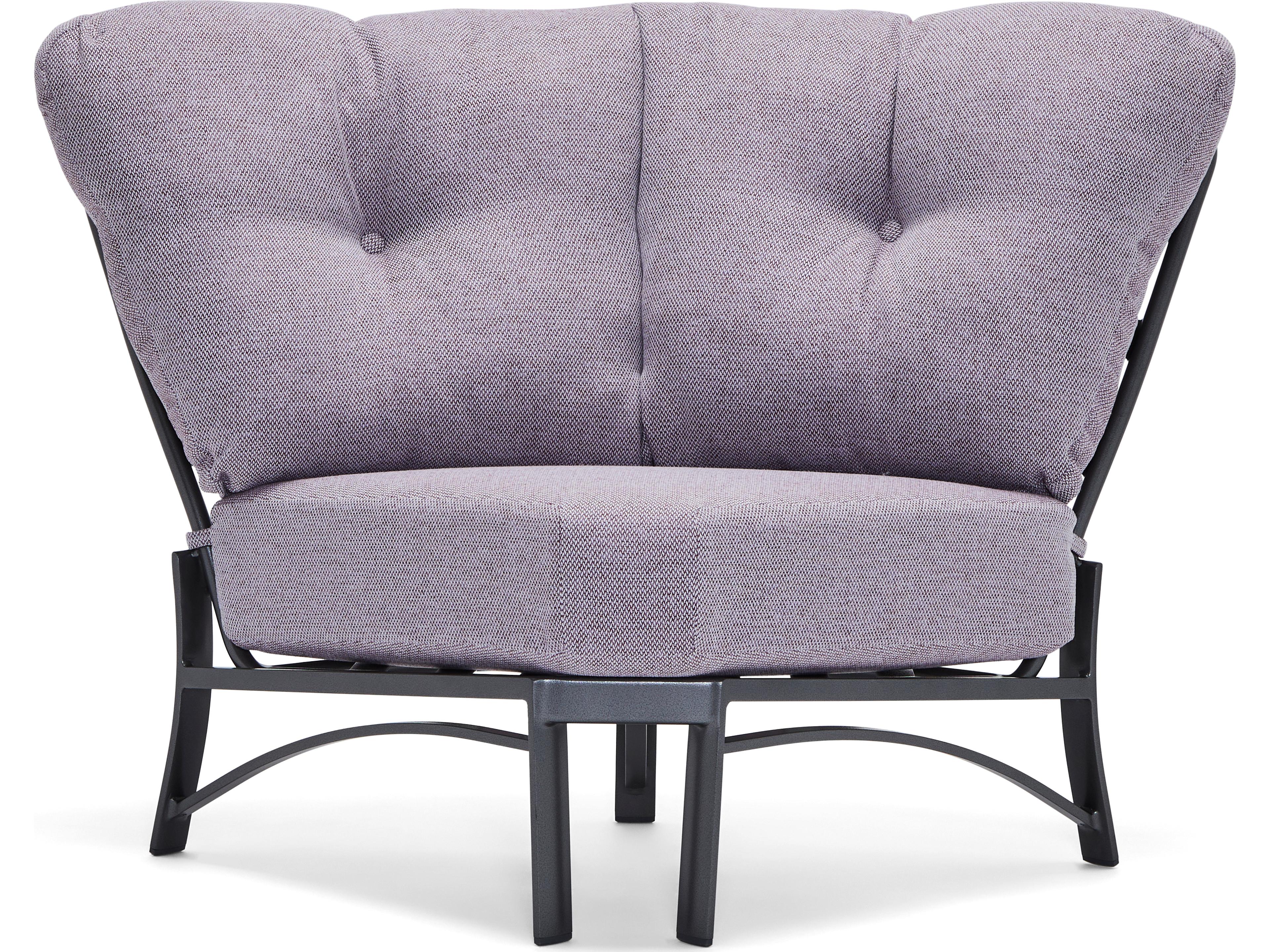 Fremont Cushion Aluminum Sectional Corner Outdoor Lounge Chair