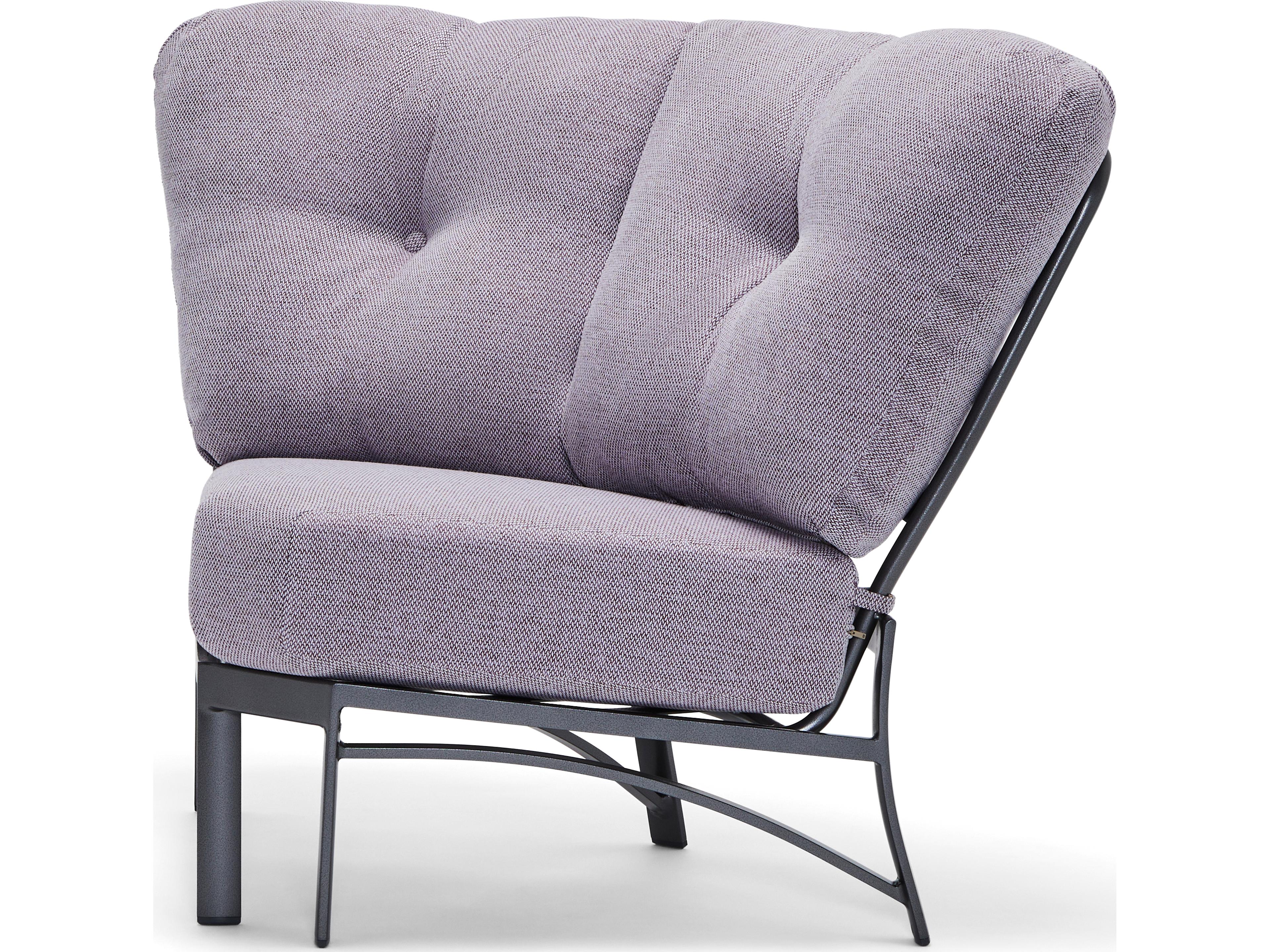 Woodard Fremont Cushion Aluminum Sectional Corner Outdoor Lounge Chair