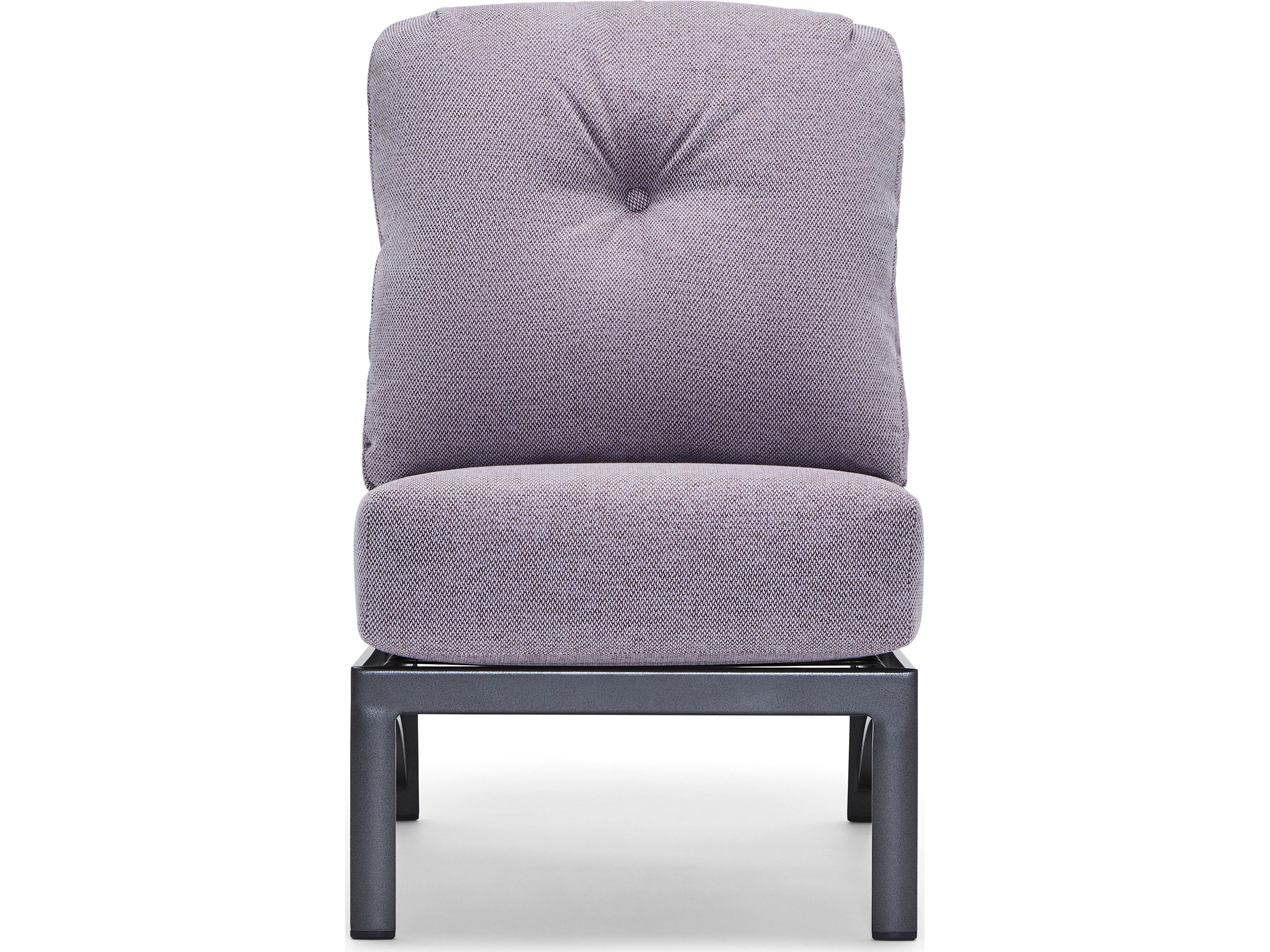 Fremont Cushion Aluminum Modular Outdoor Patio Lounge Chair