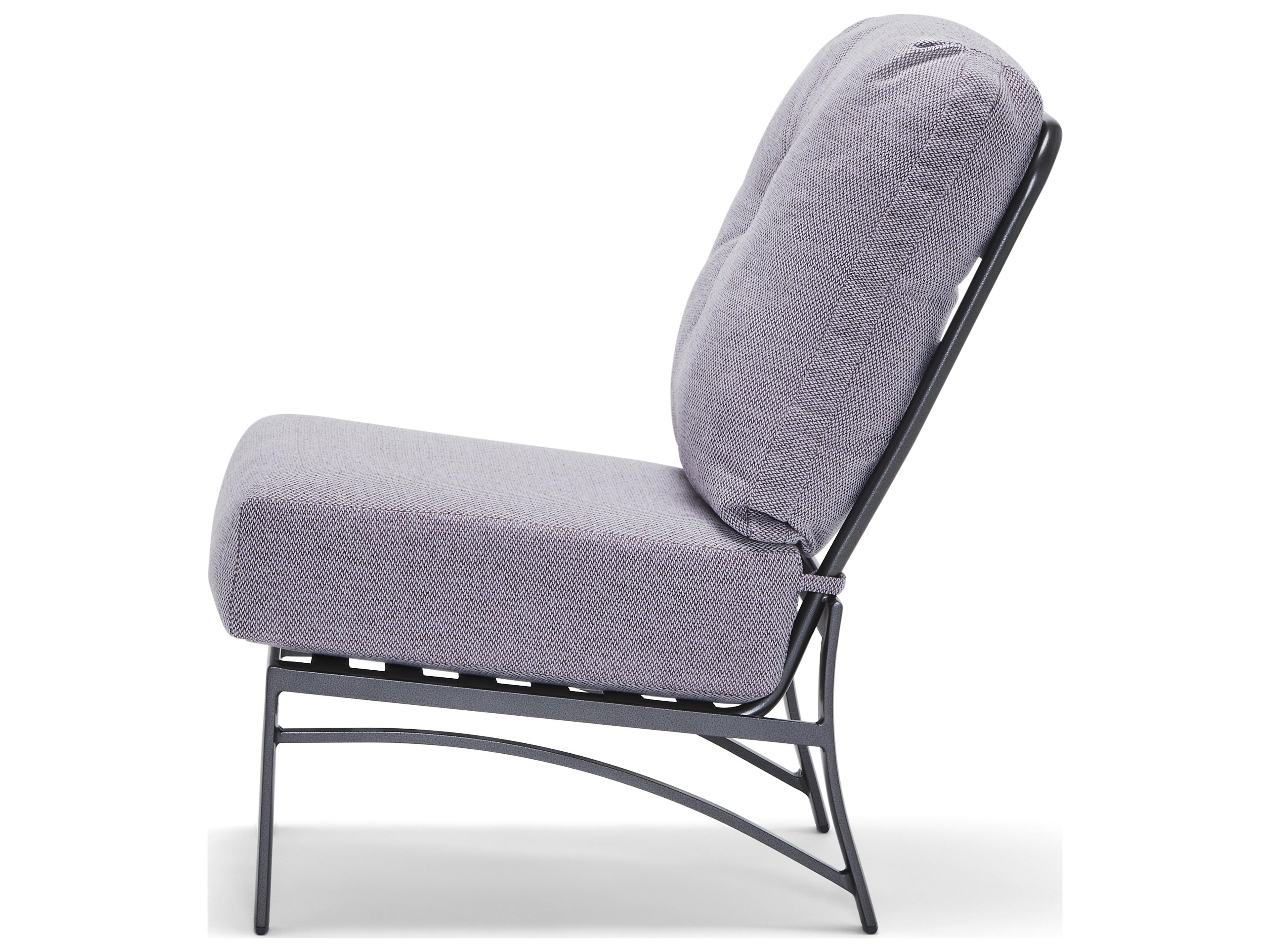 Woodard Fremont Cushion Aluminum Modular Outdoor Patio Lounge Chair