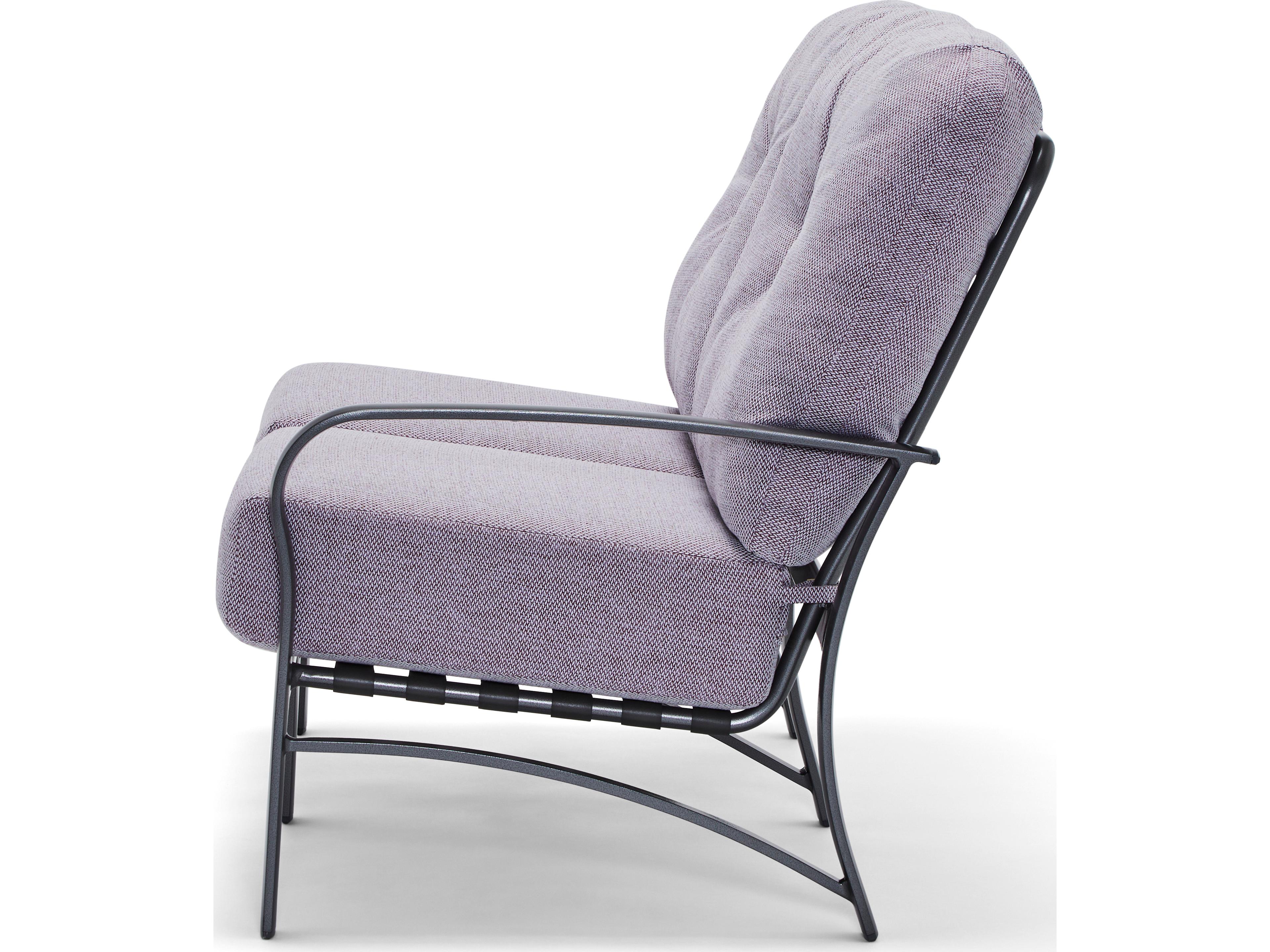 Woodard Fremont Cushion Aluminum Sectional Right Arm Outdoor Patio Loveseat