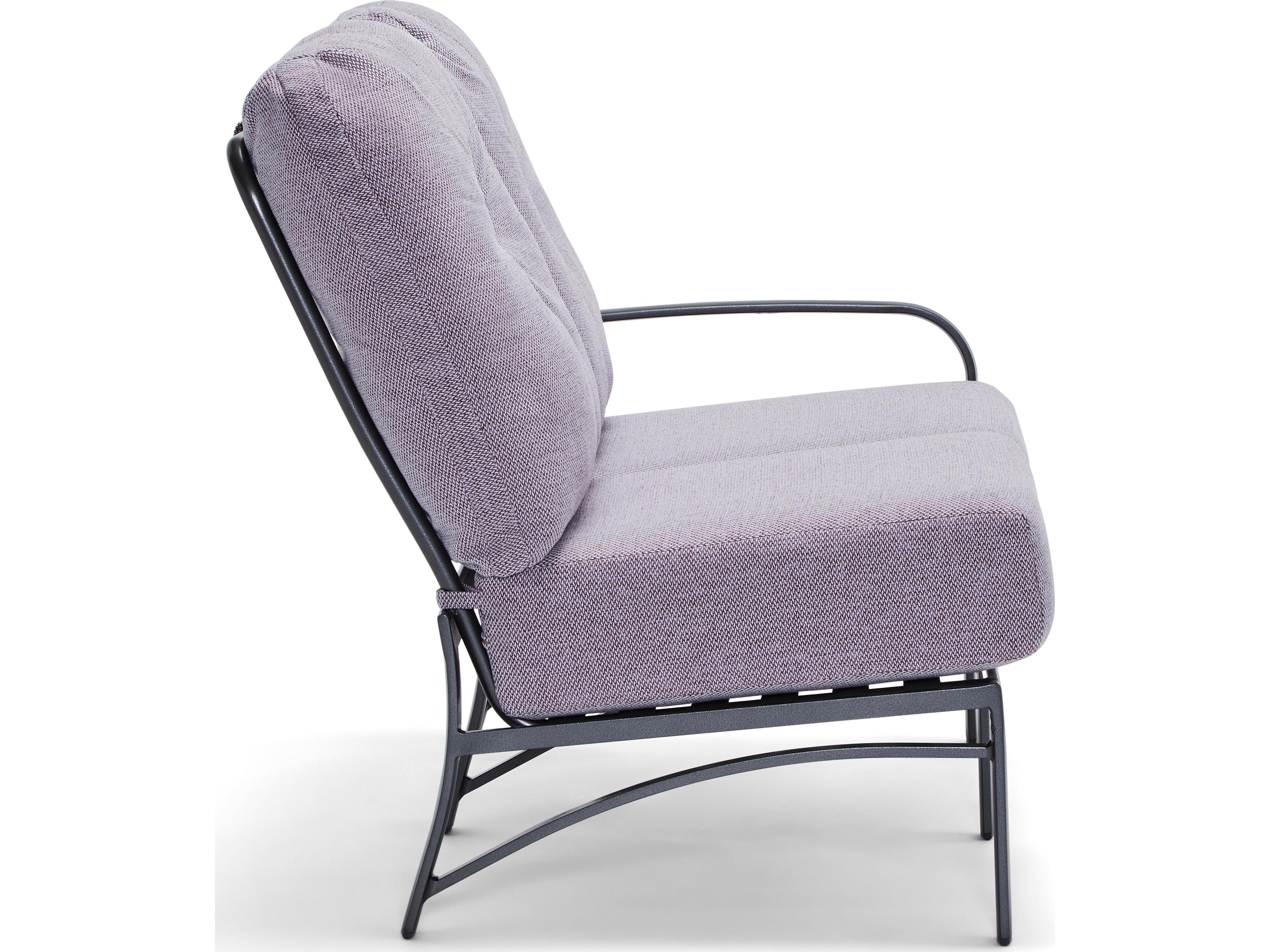 Woodard Fremont Cushion Aluminum Sectional Right Arm Outdoor Patio Loveseat