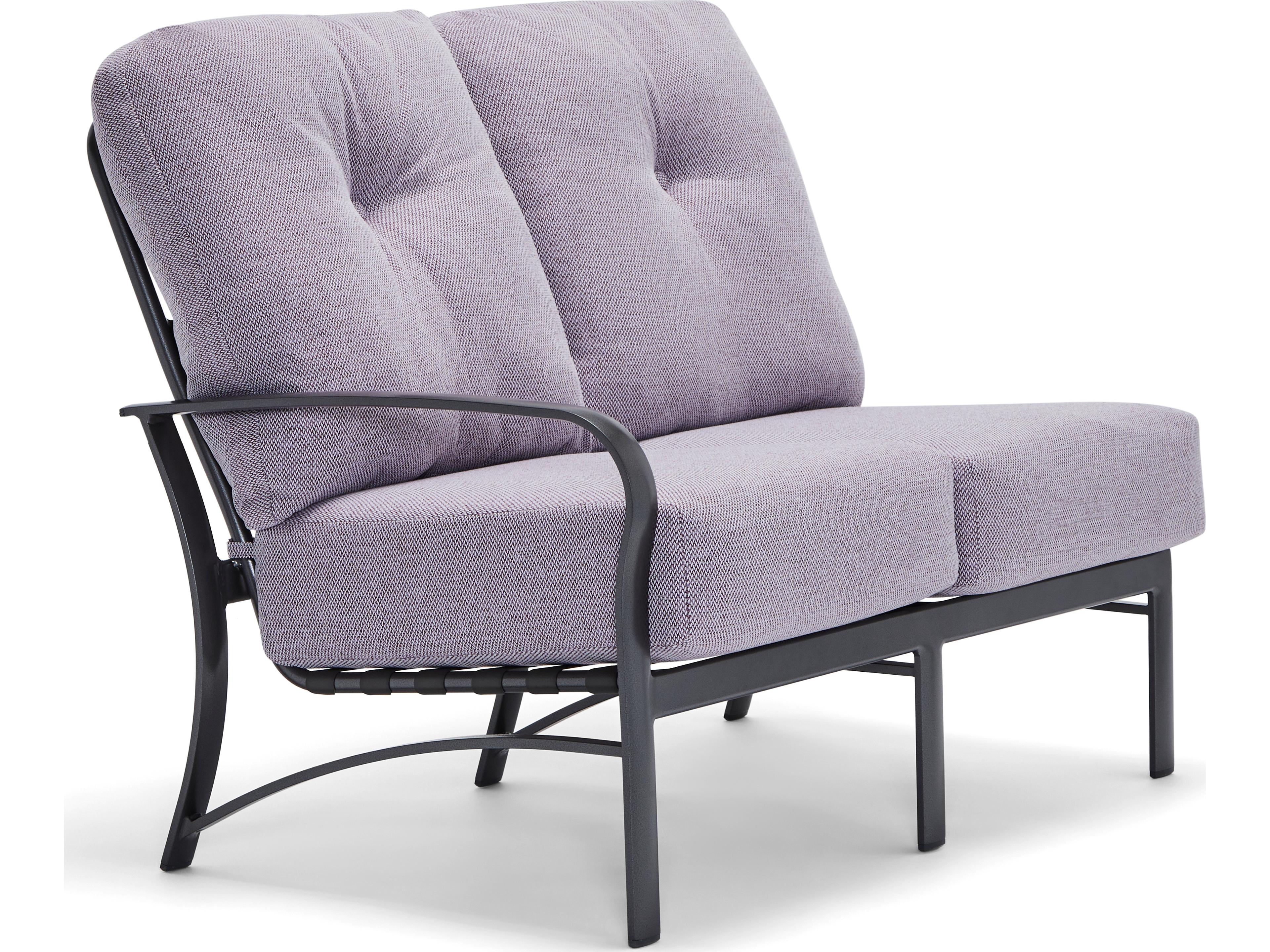 Fremont Cushion Aluminum Sectional Left Arm Loveseat