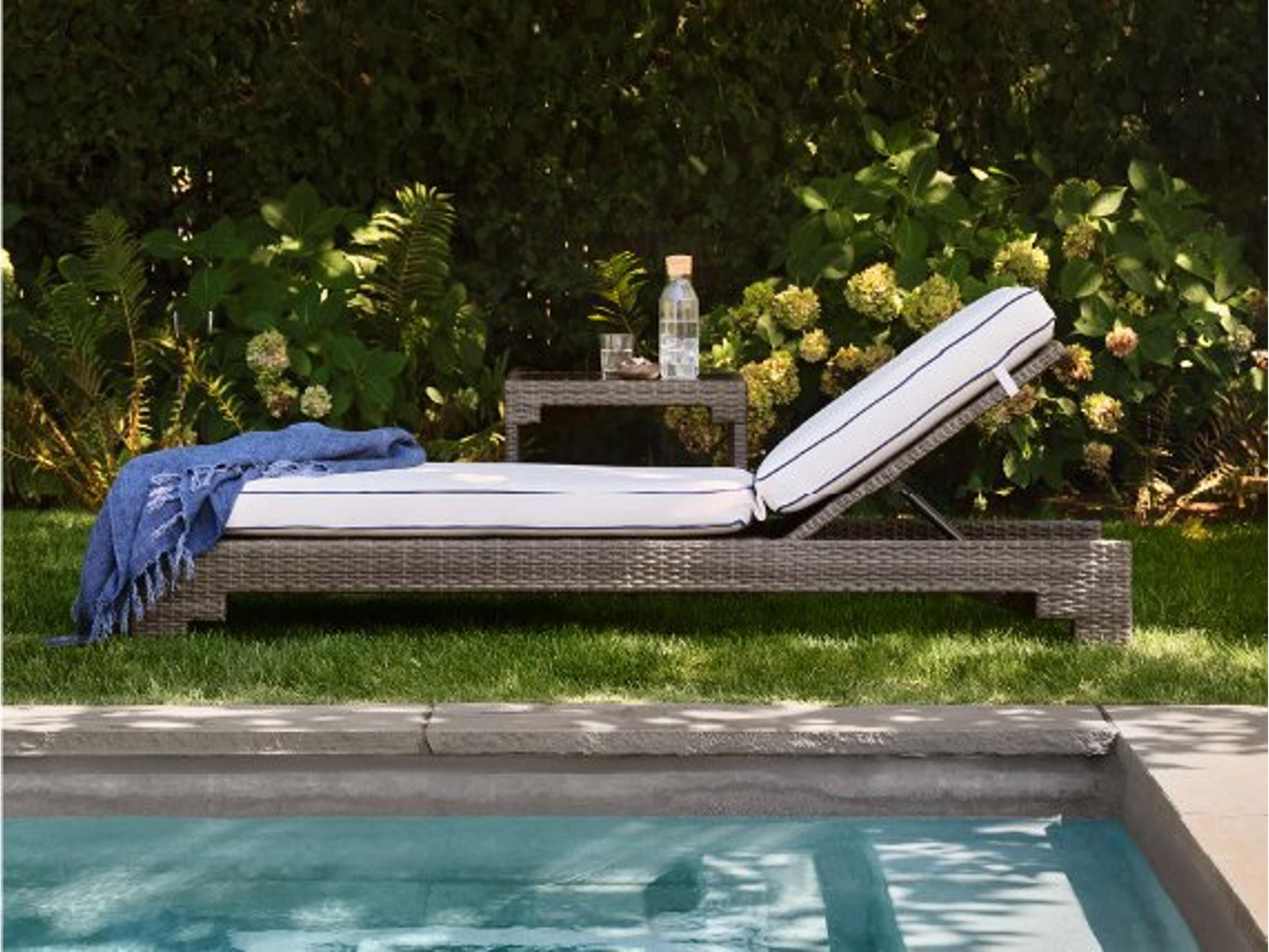 Alexa Hampton Lorenzo Wicker Outdoor Lounge Set