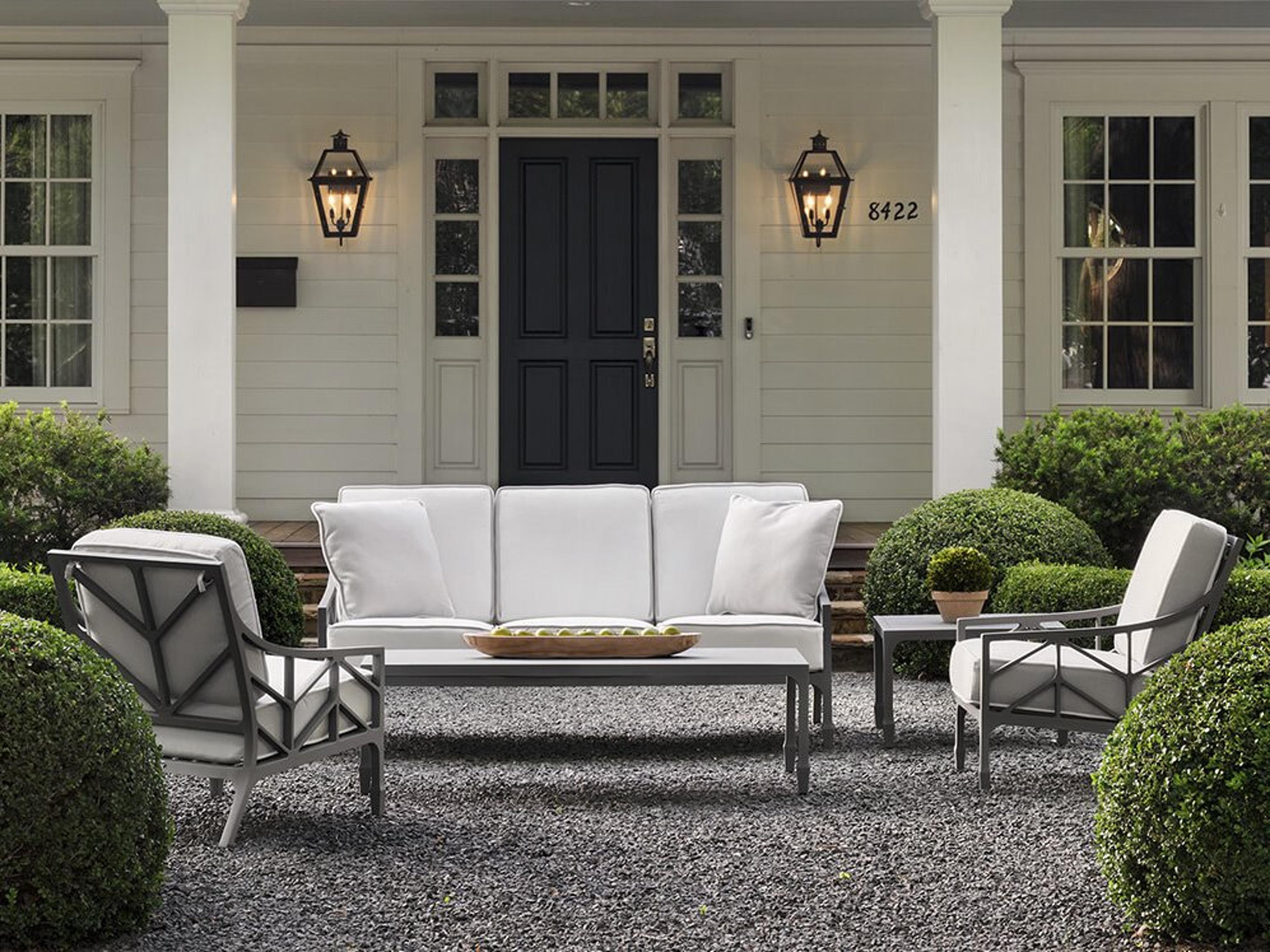 Alberti Cast Aluminum Patio Lounge Set