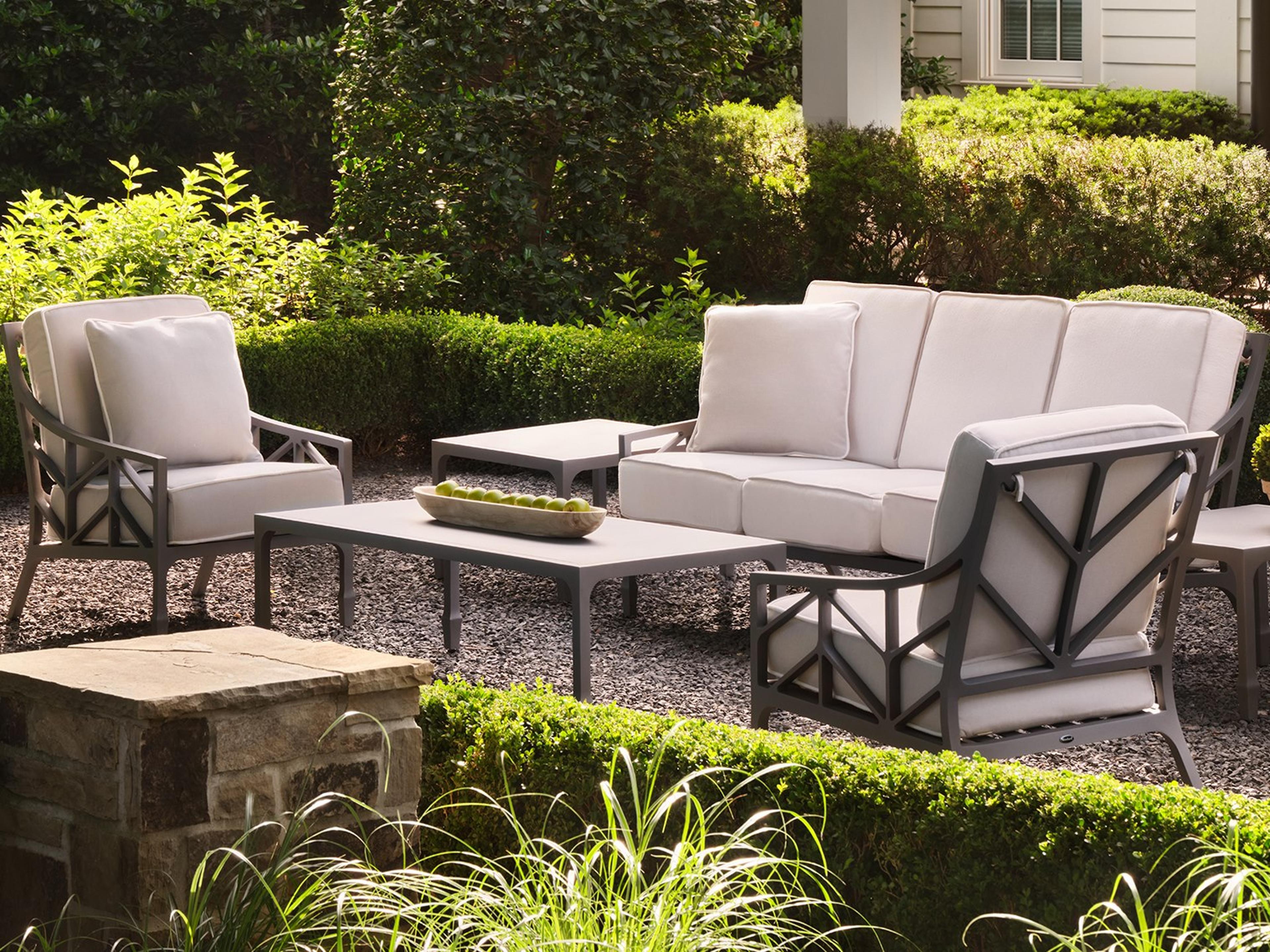 Alberti Cast Aluminum Cushion Lounge Set