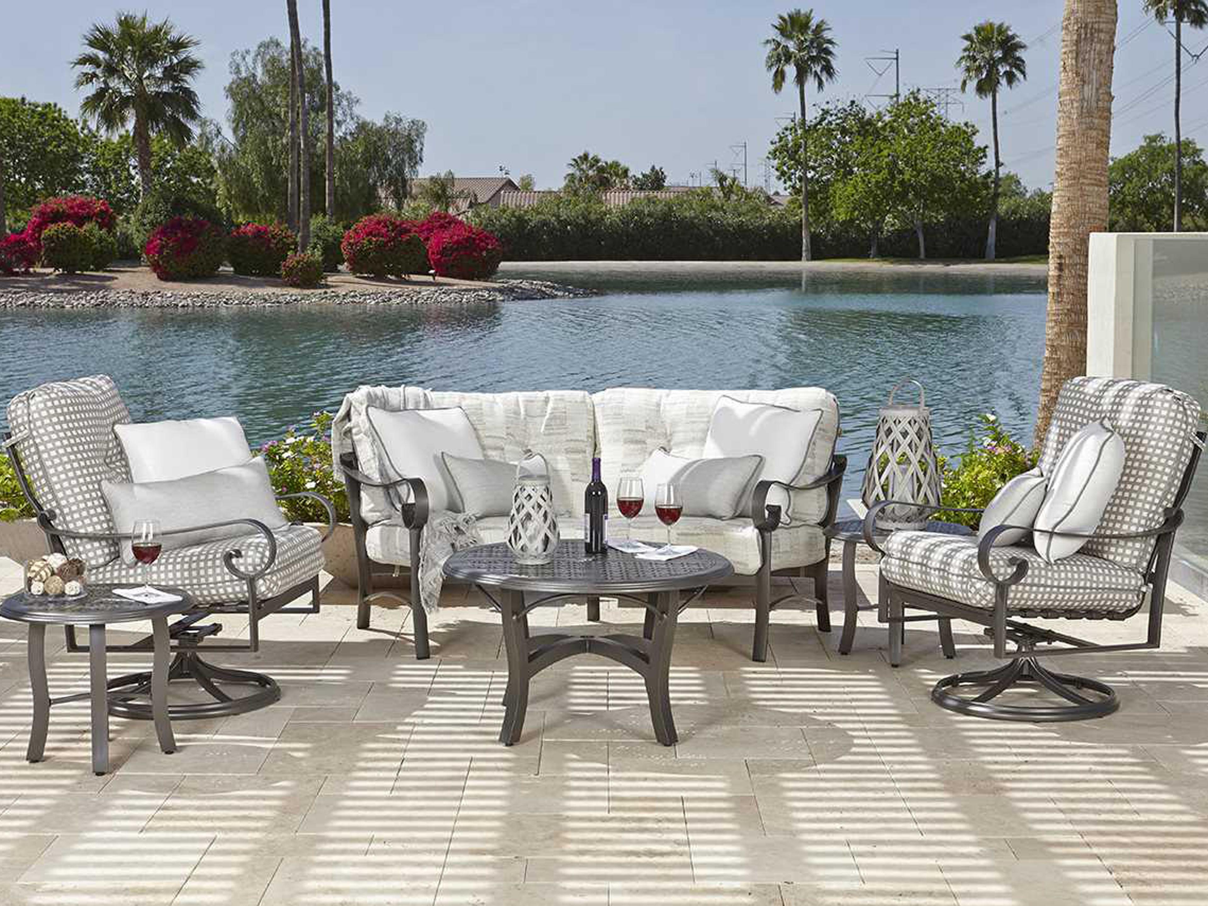 Belden Cushion Aluminum Outdoor Lounge Set