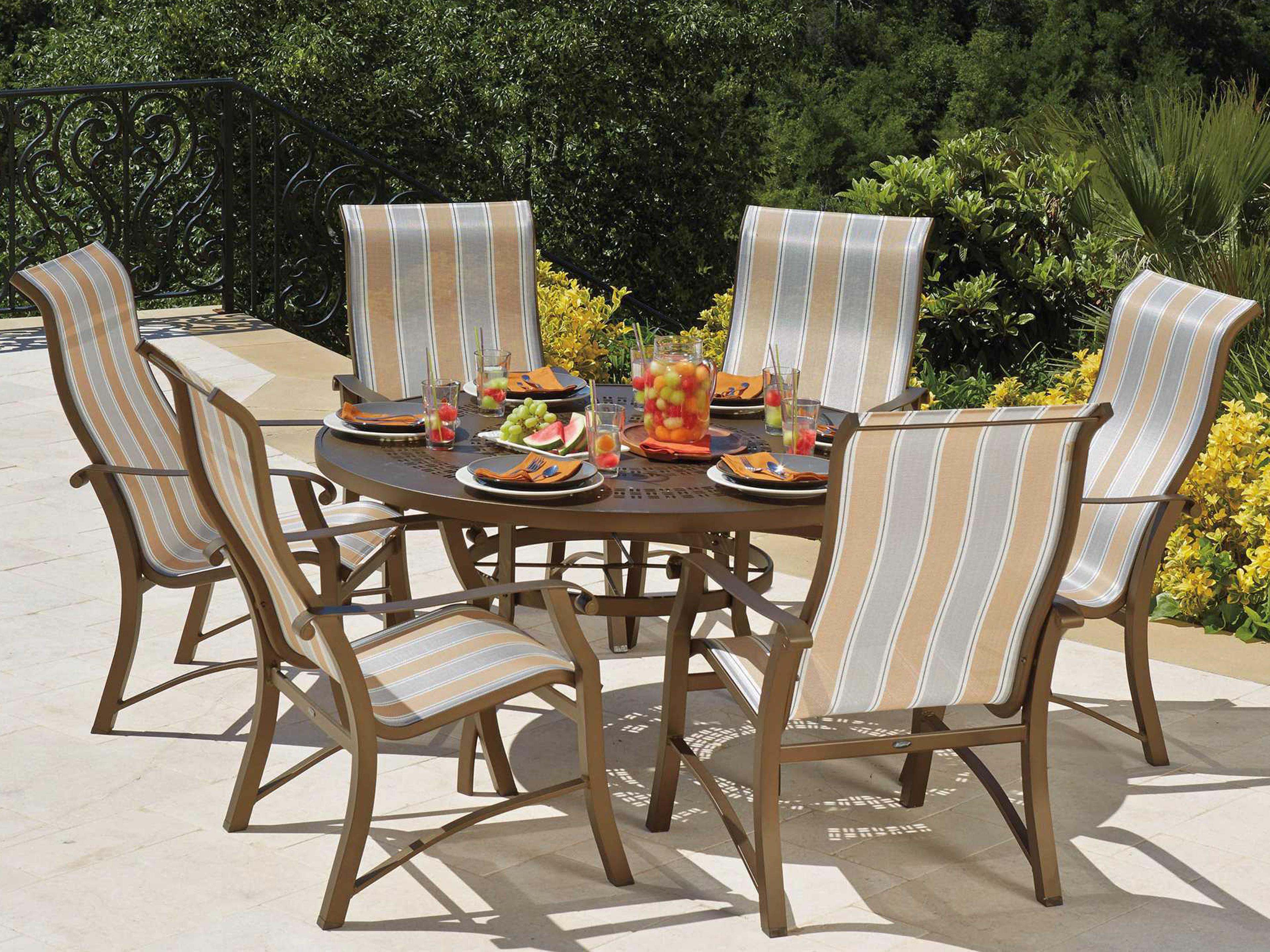 Cortland Sling Aluminum Patio Dining Set