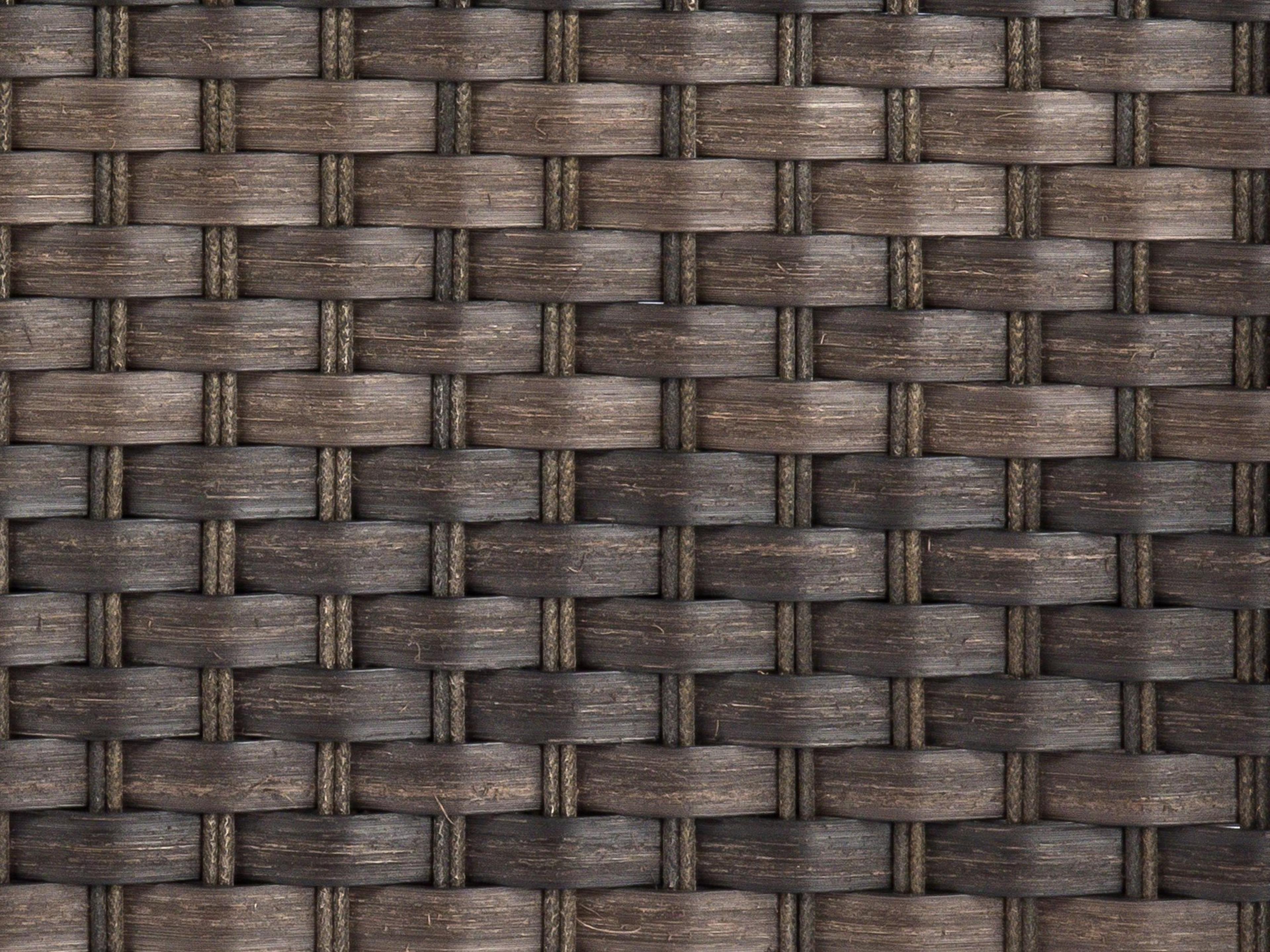 Woodard Cooper Wicker Amazon Mahogany Outdoor Patio Lounge Set