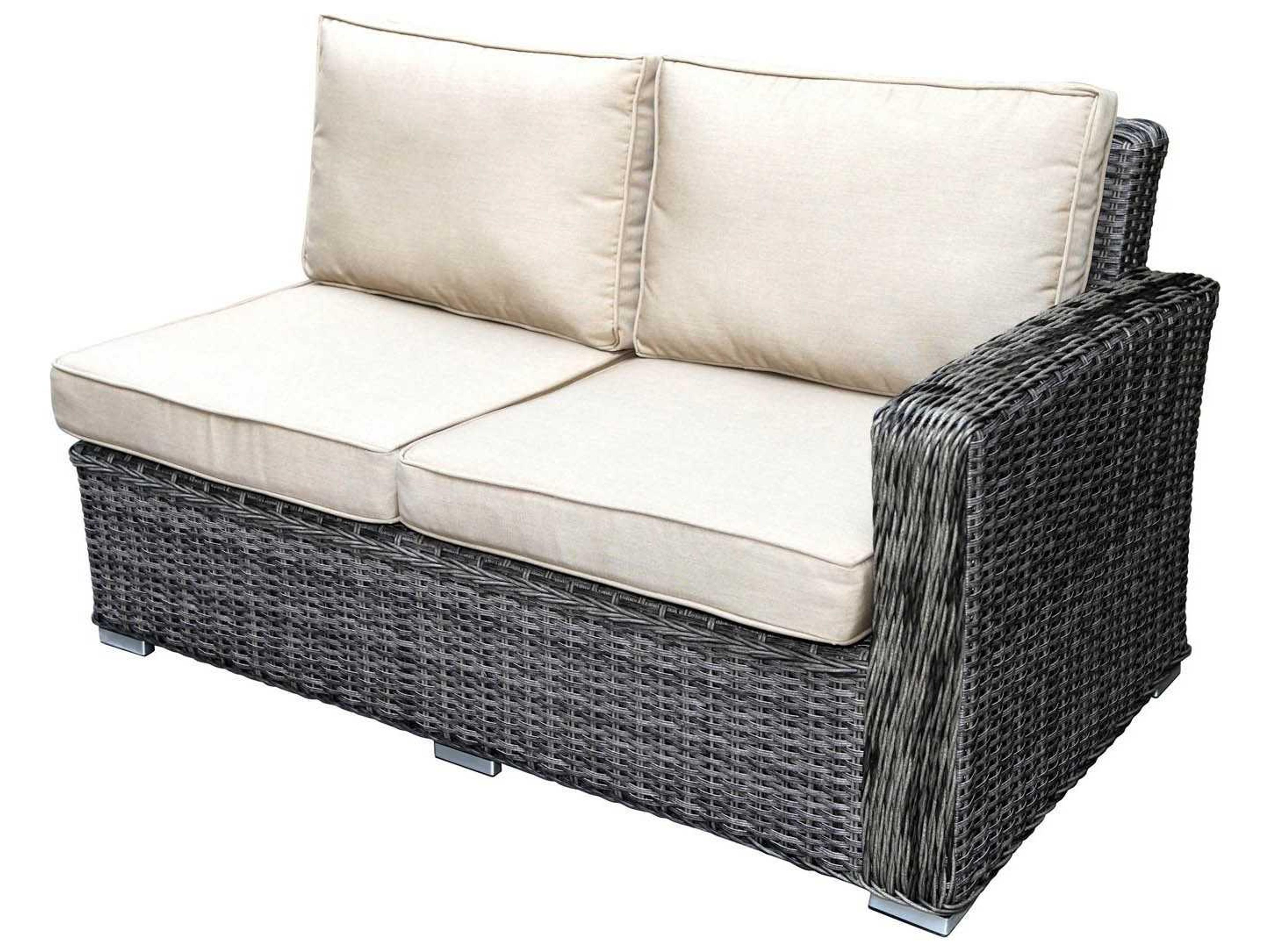 Bay Shore RAF Sectional Loveseat Replacement Cushions