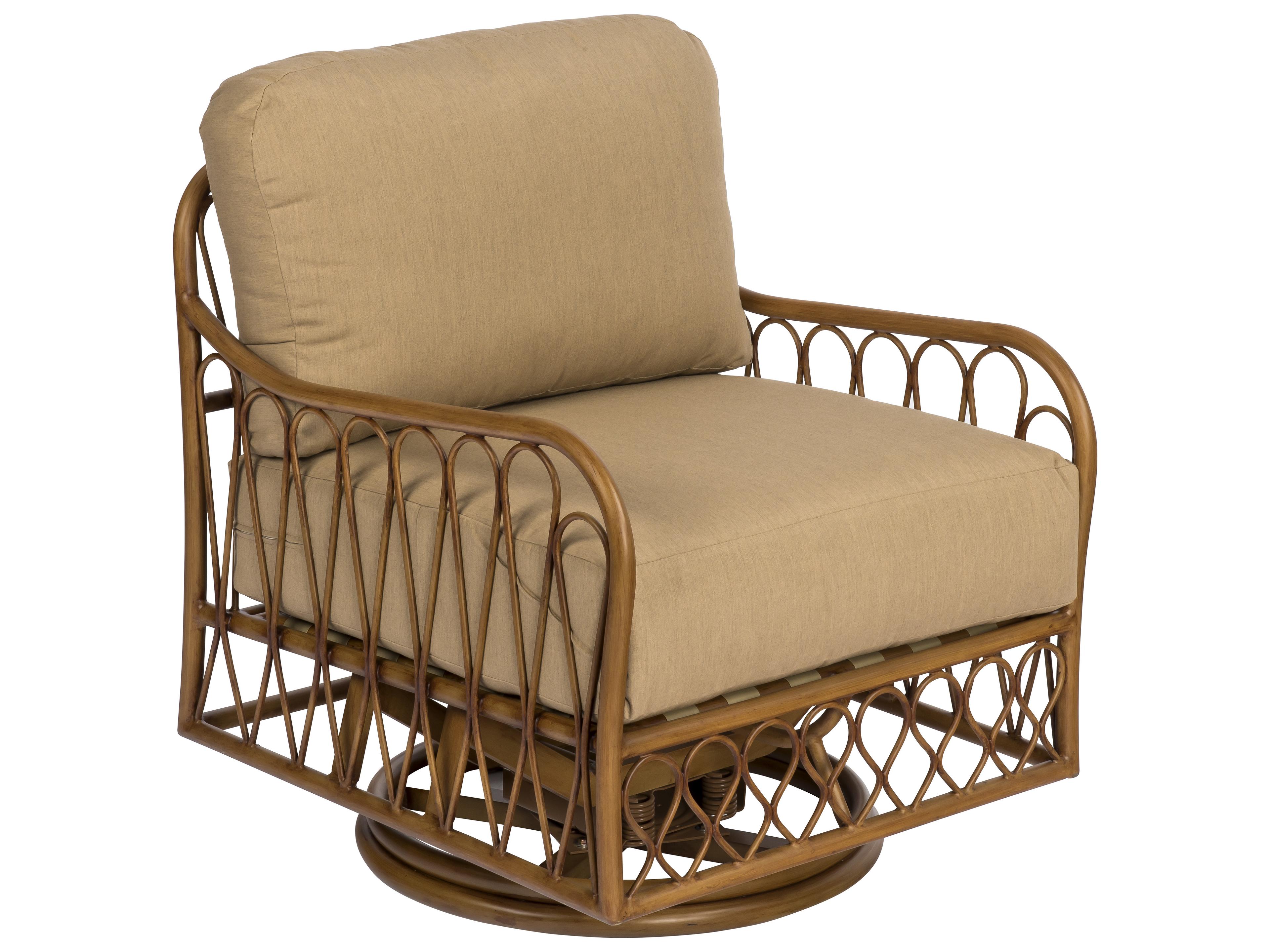 Cane Swivel Rocking Lounge Chair Replacement Cushions