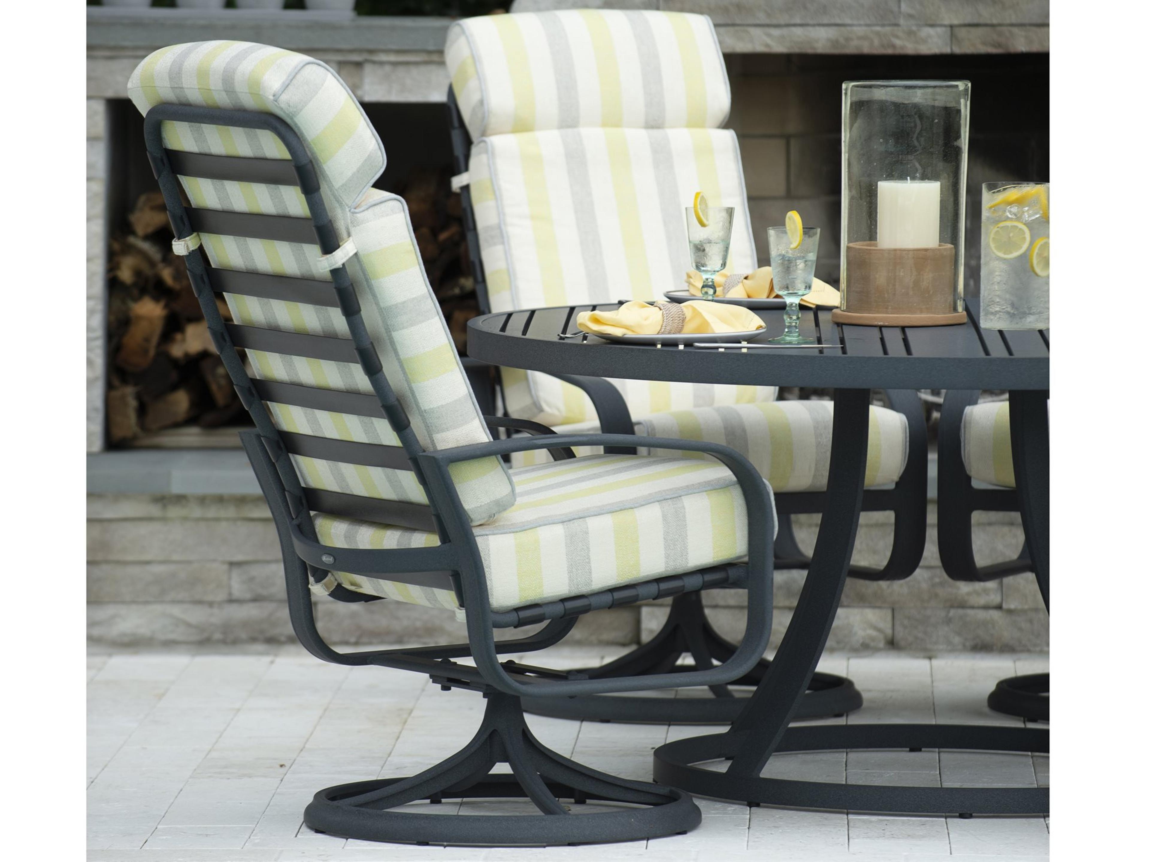 Cayman Isle Cushion Aluminum Outdoor Dining Set