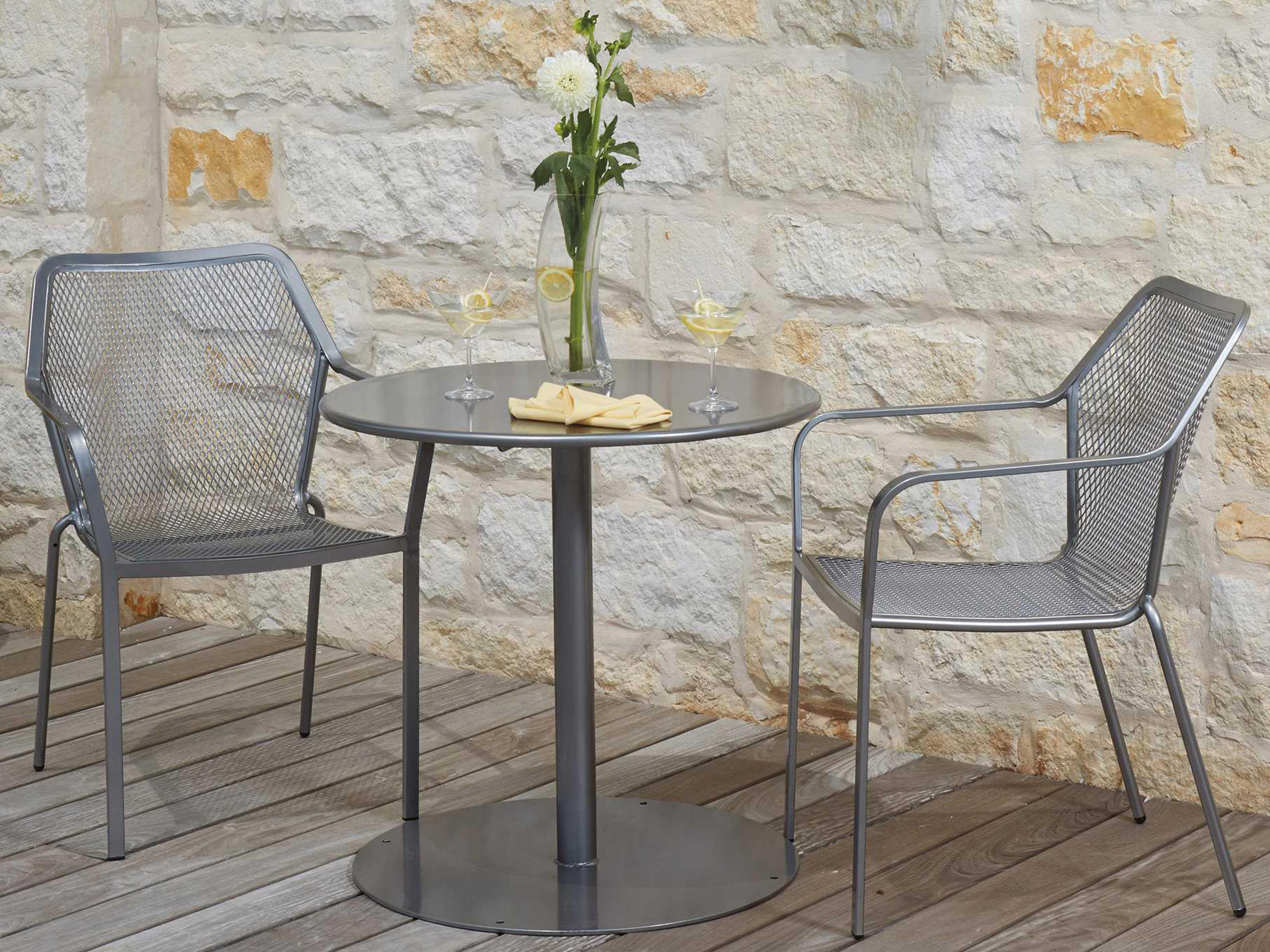 Delmar Wrought Iron Bistro Set