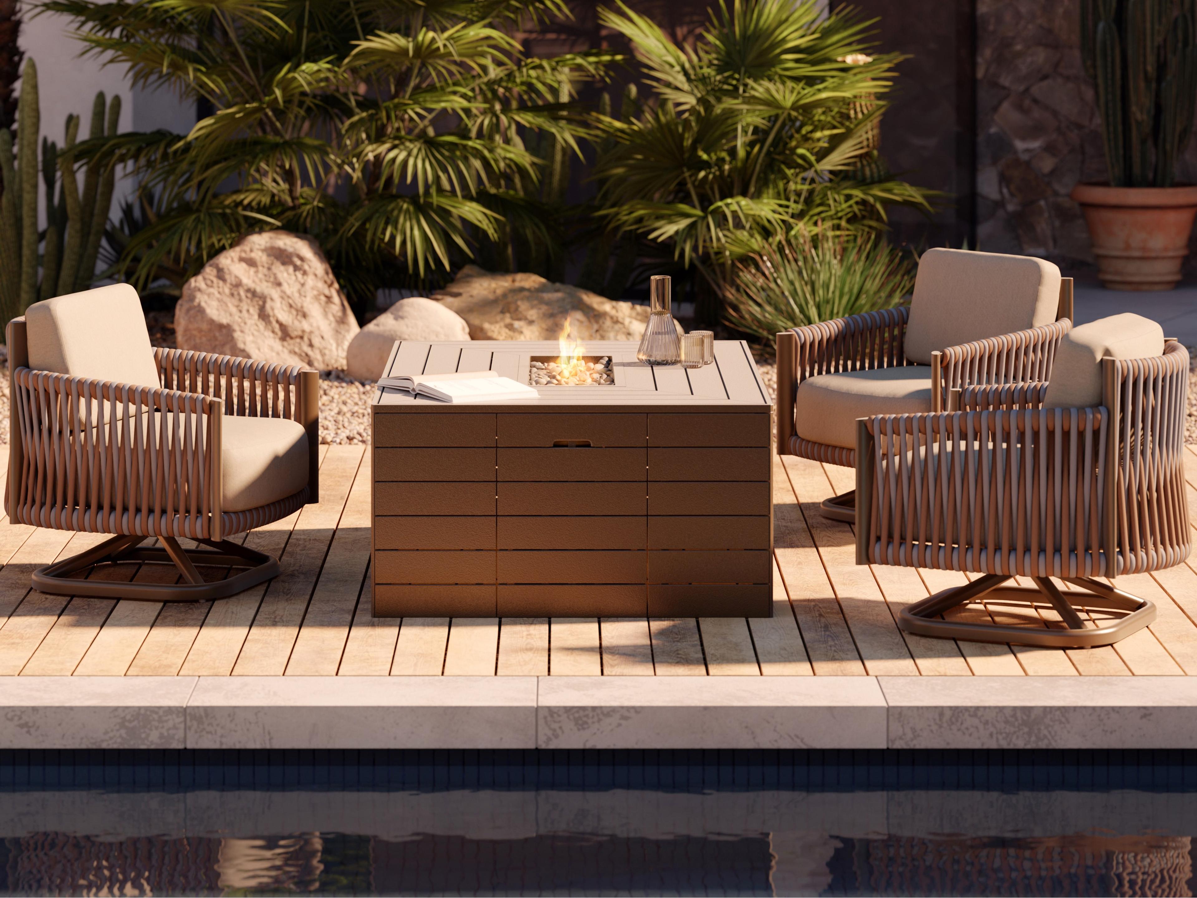 Eve Aluminum Cushion Lounge Set