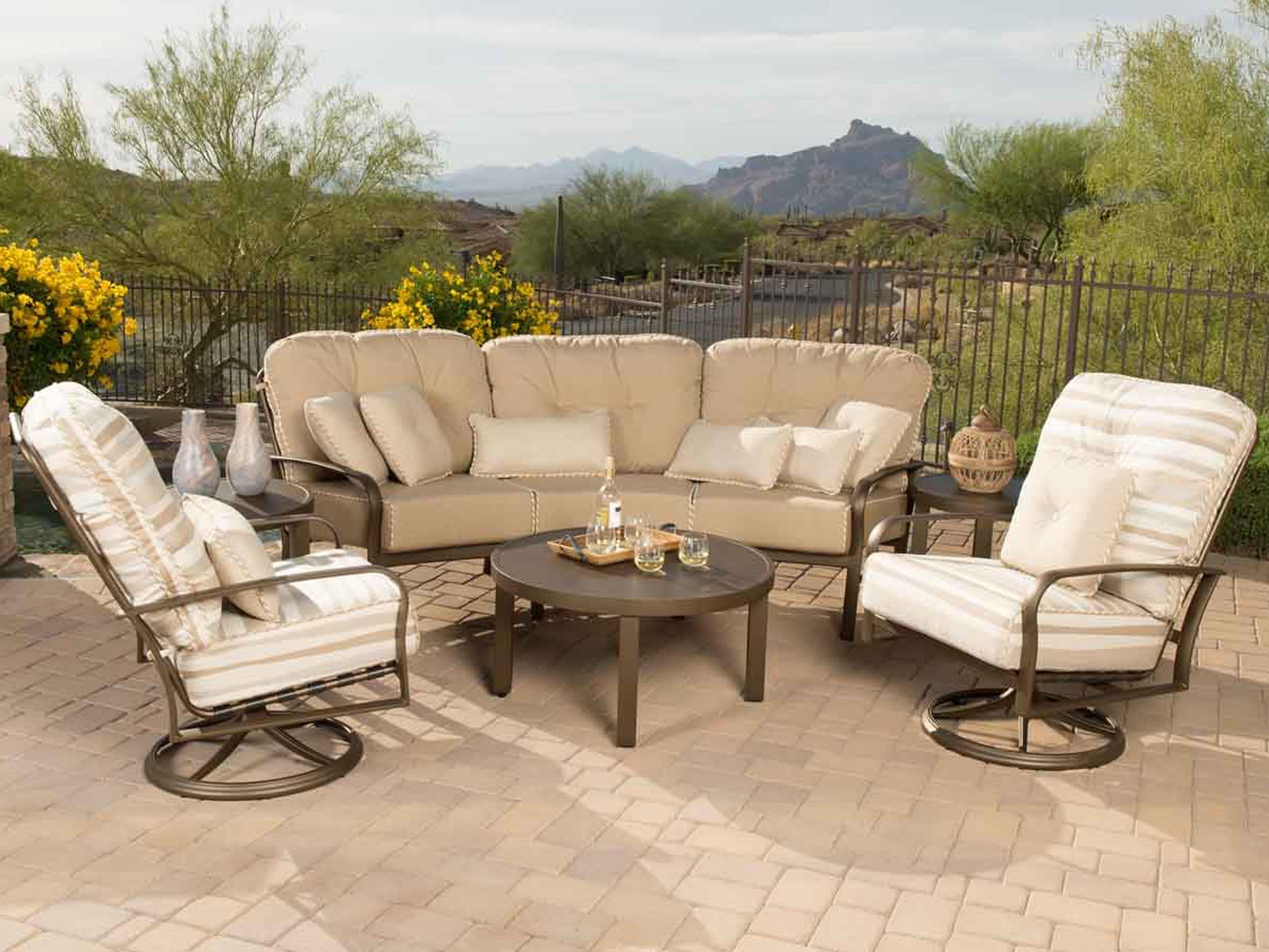 Fremont Cushion Aluminum Patio Lounge Set