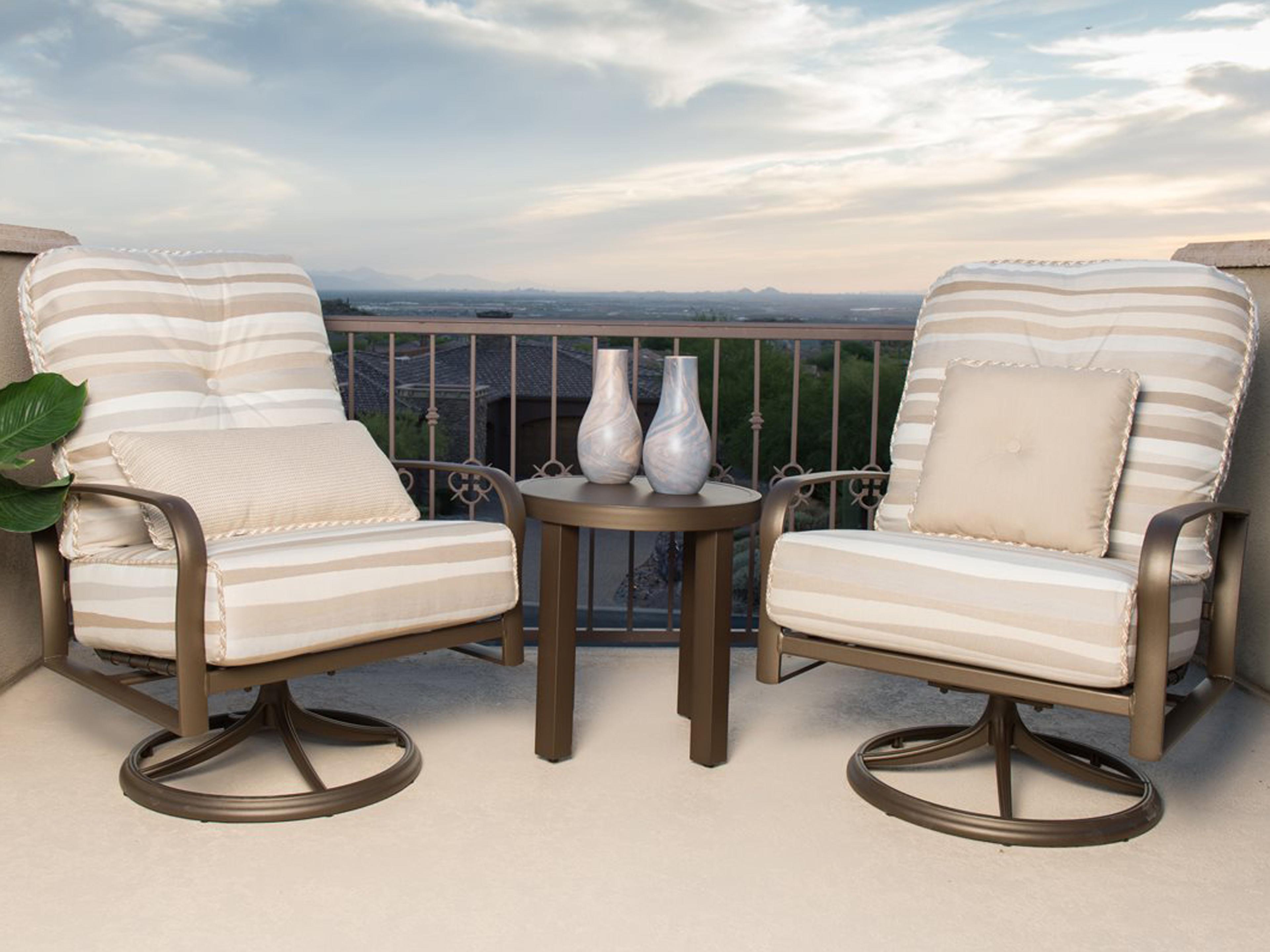 Fremont Cushion Aluminum Outdoor Patio Lounge Set