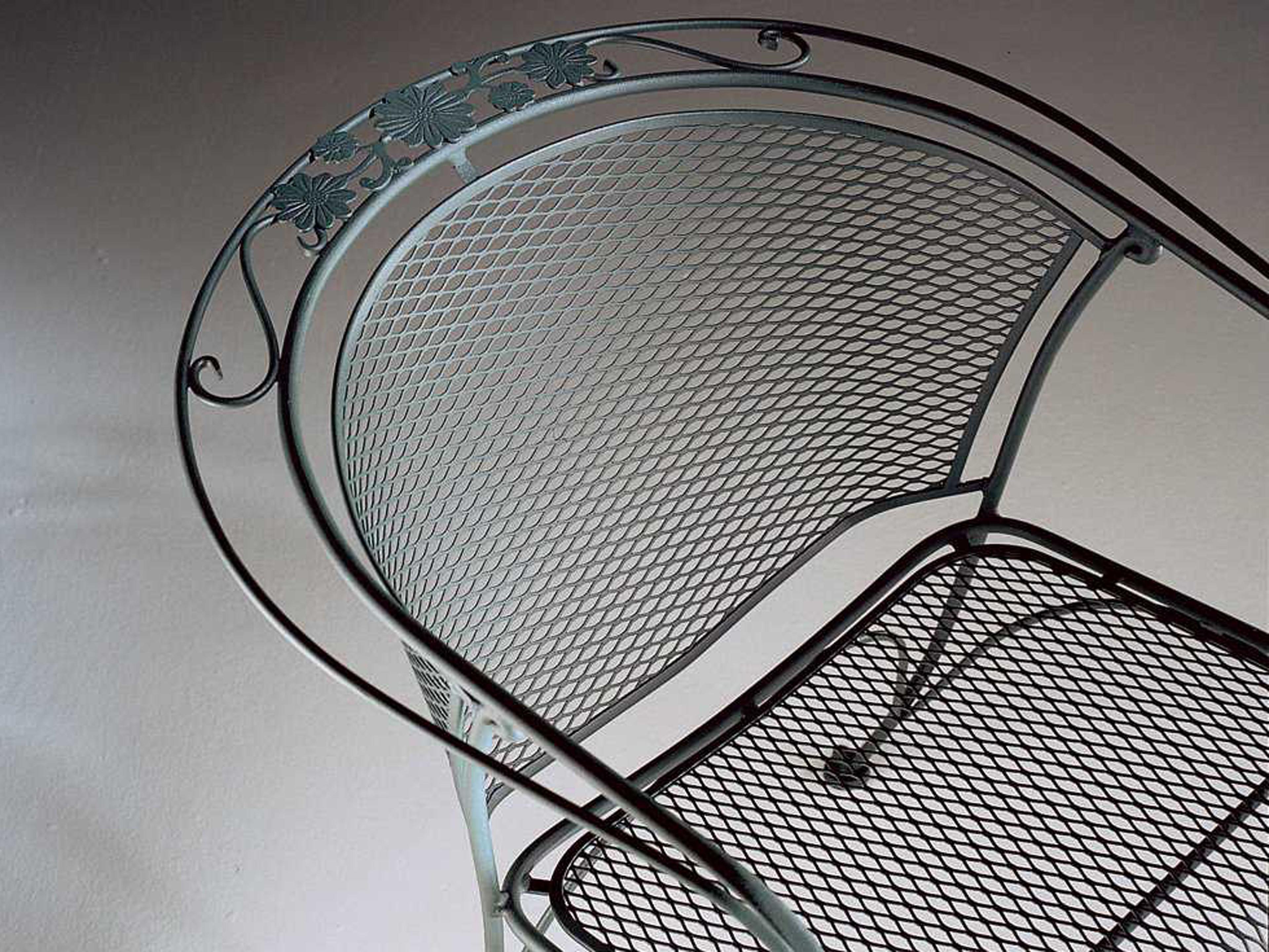 Woodard Briarwood Wrought Iron Outdoor Lounge Set