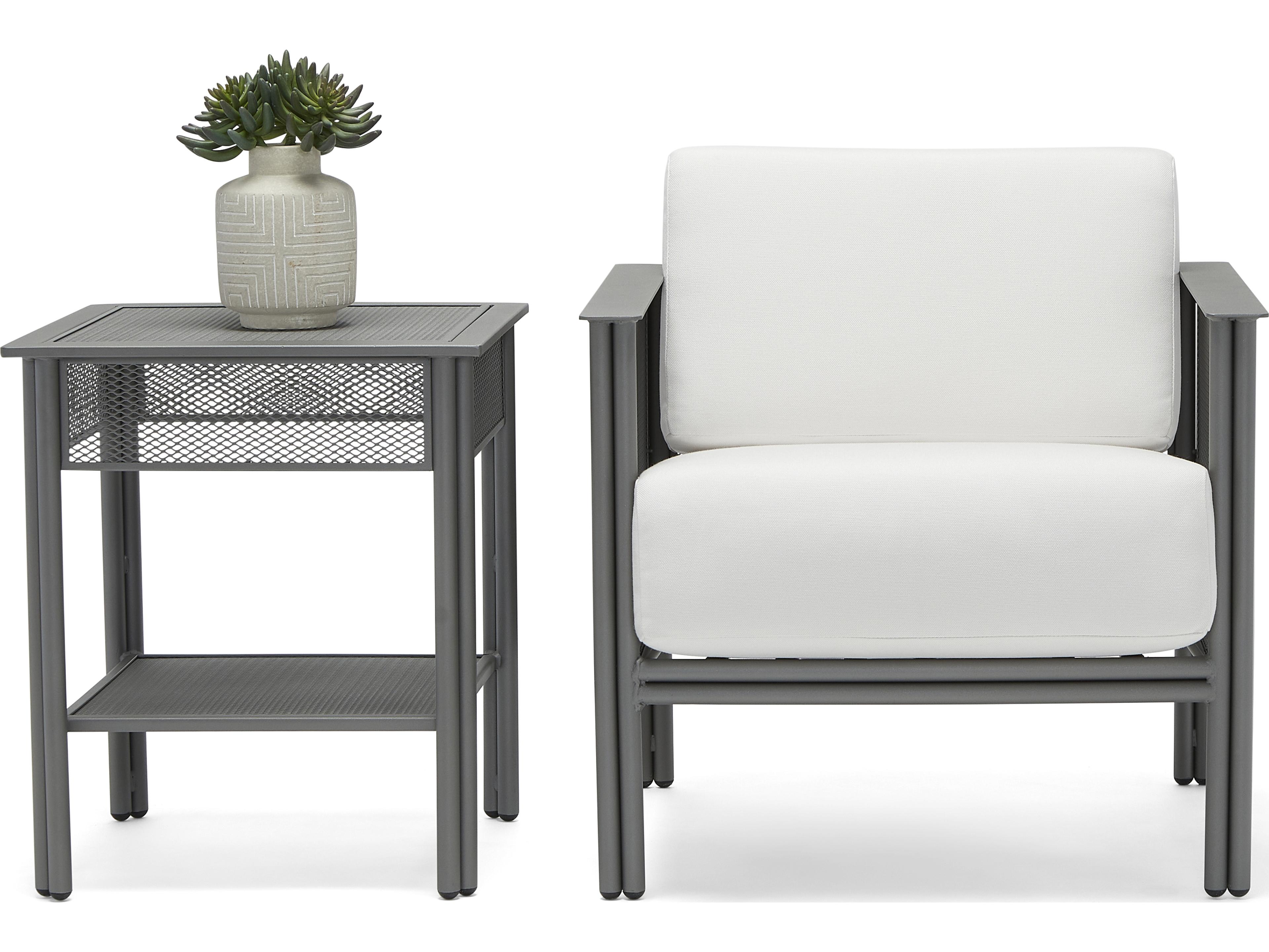 Woodard Jax Wrought Iron Patio Lounge Set