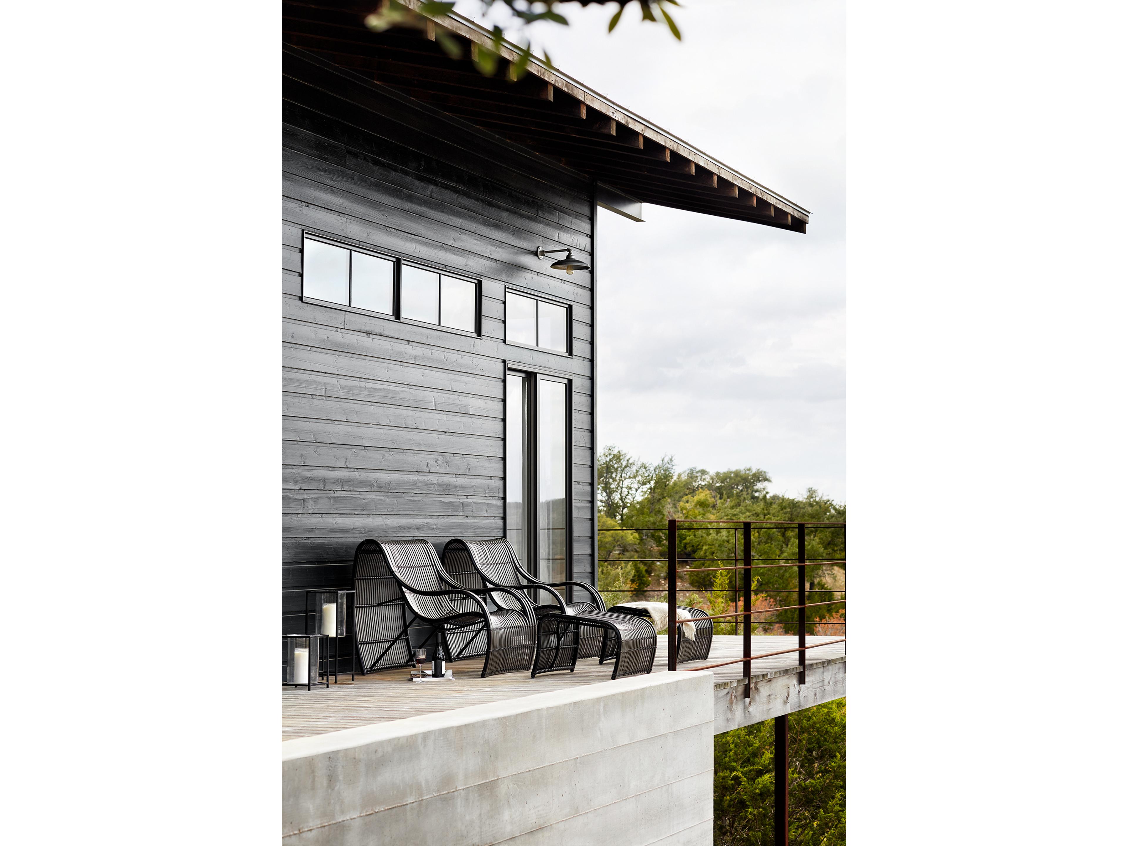 Loft Resin Cocoa Outdoor Patio Lounge Set