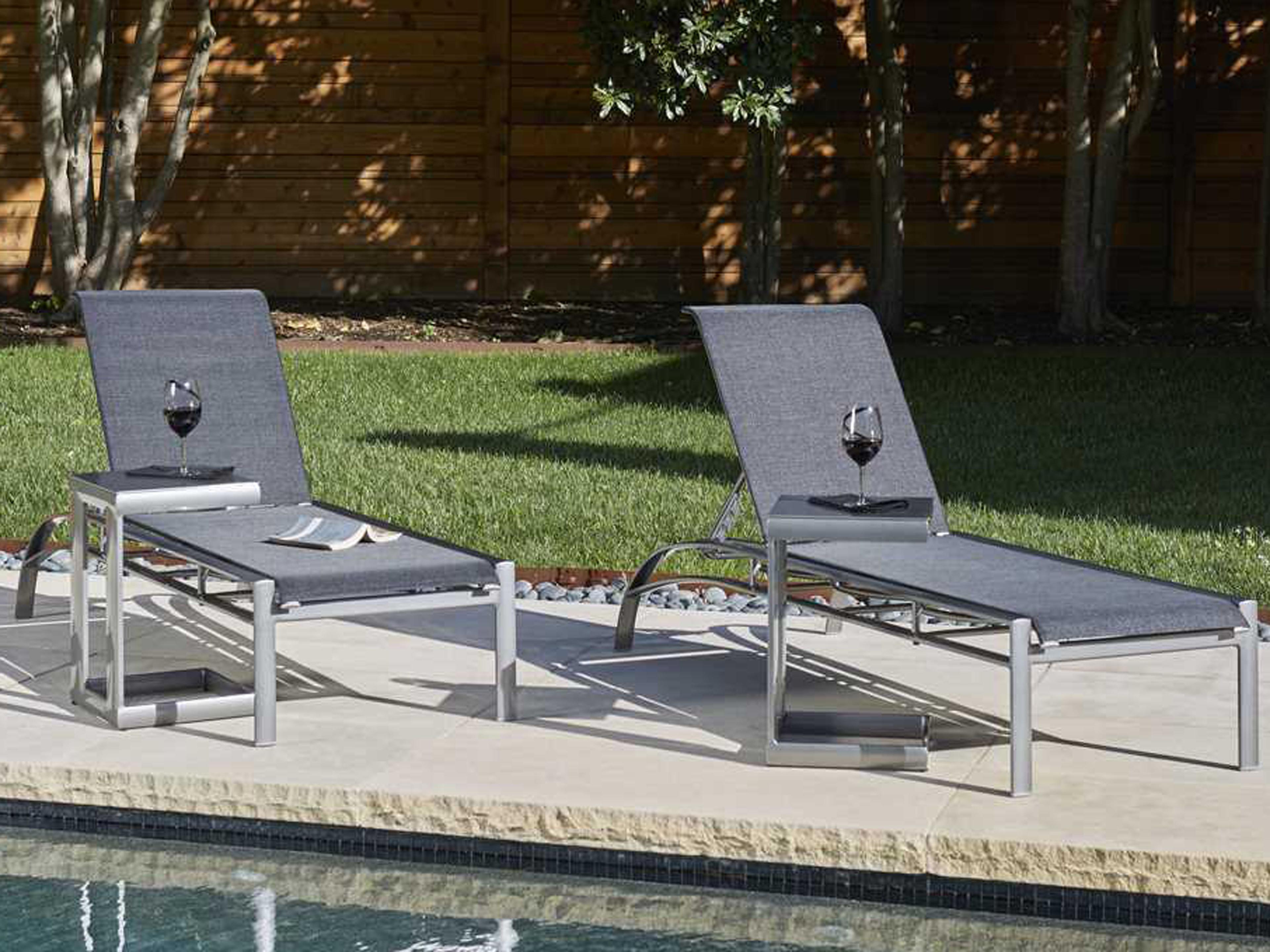 Metropolis Sling Lounge Set Modern Outdoor