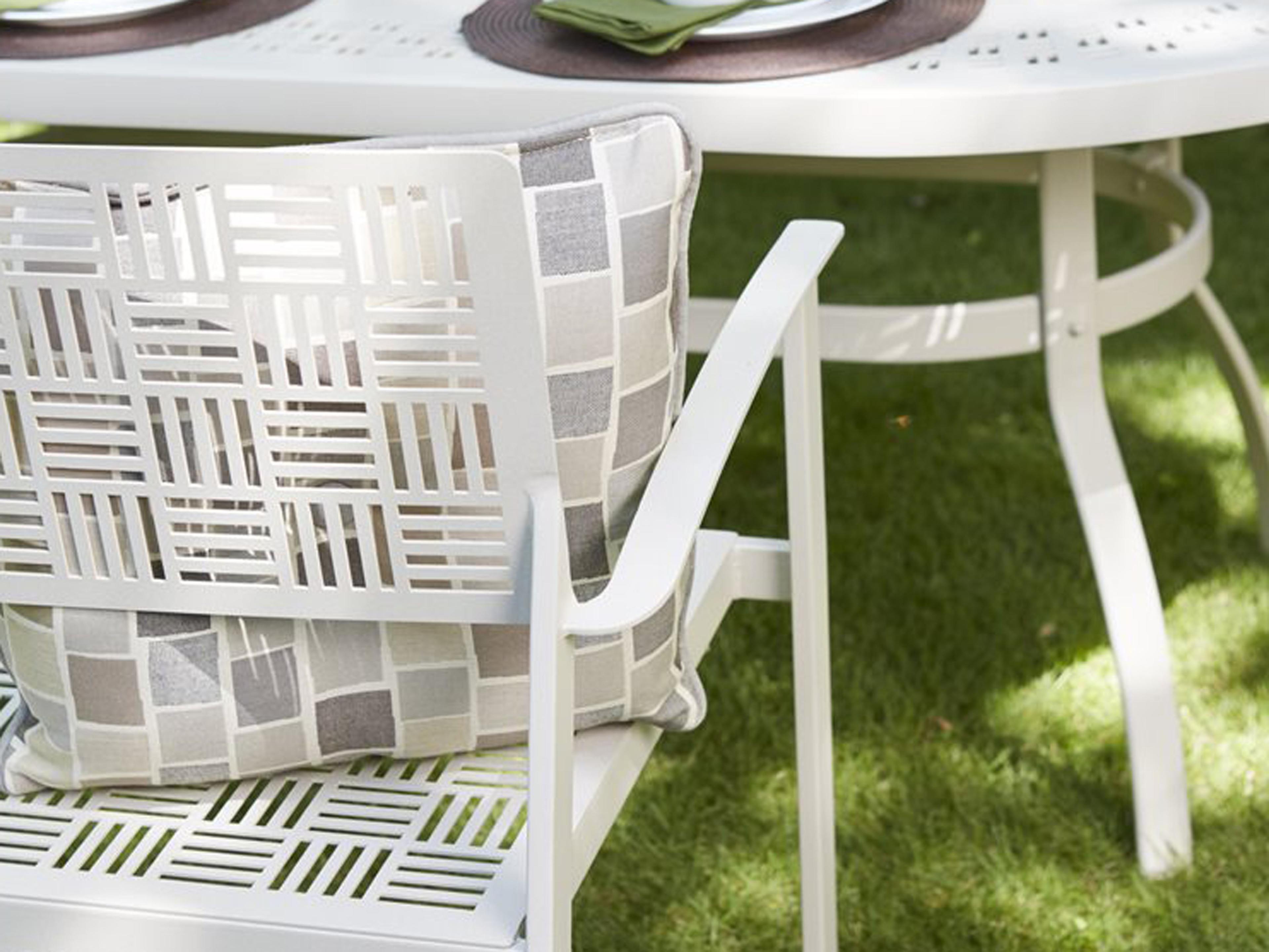 Woodard New Century Wrought Iron Patio Dining Set