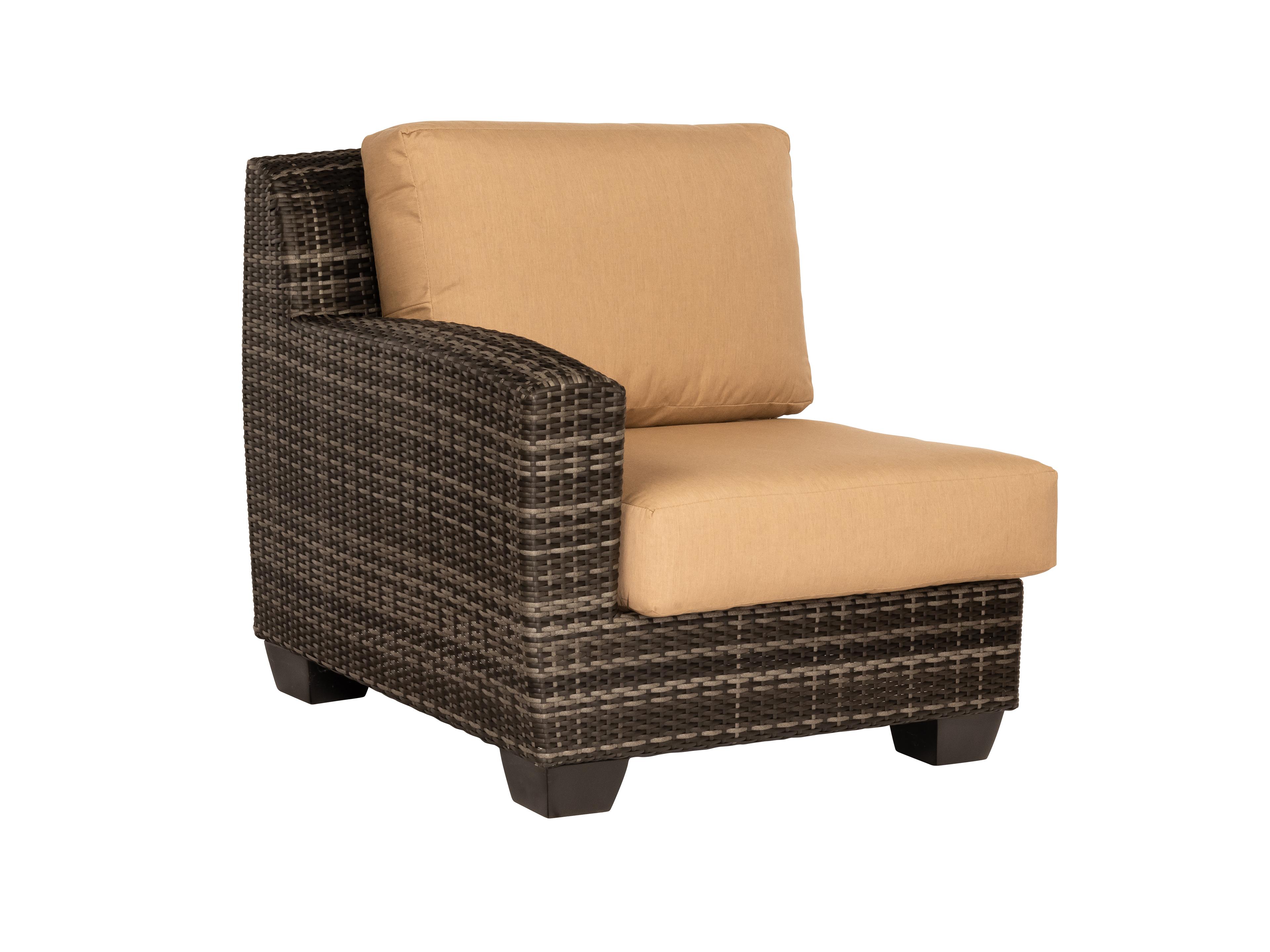 Saddleback Left Arm Lounge Chair Seat & Back Replacement Cushions