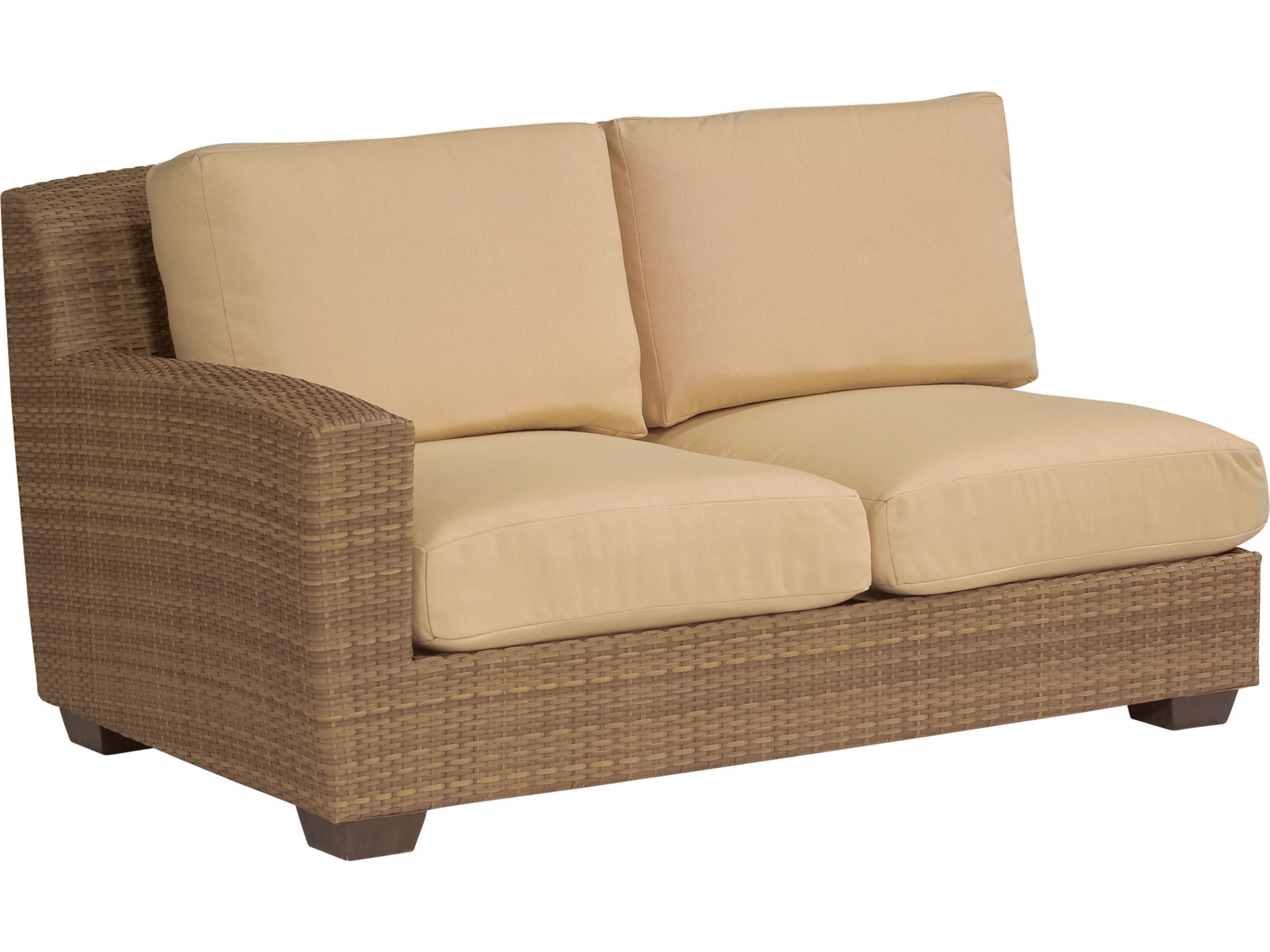 Saddleback Left Arm Loveseat Seat & Back Replacement Cushions