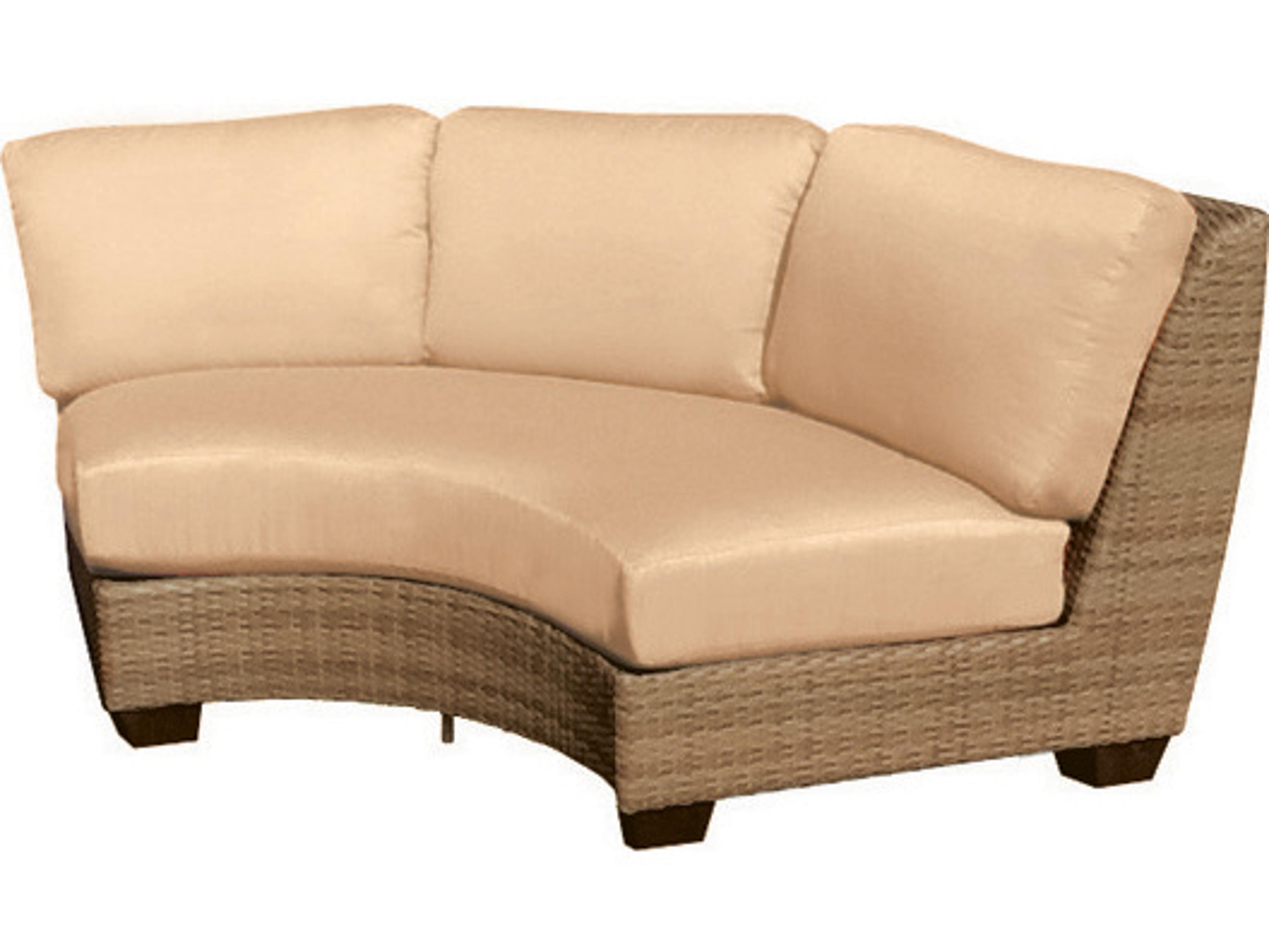 Saddleback Curved Sectional Unit Seat & Back Replacement Cushions