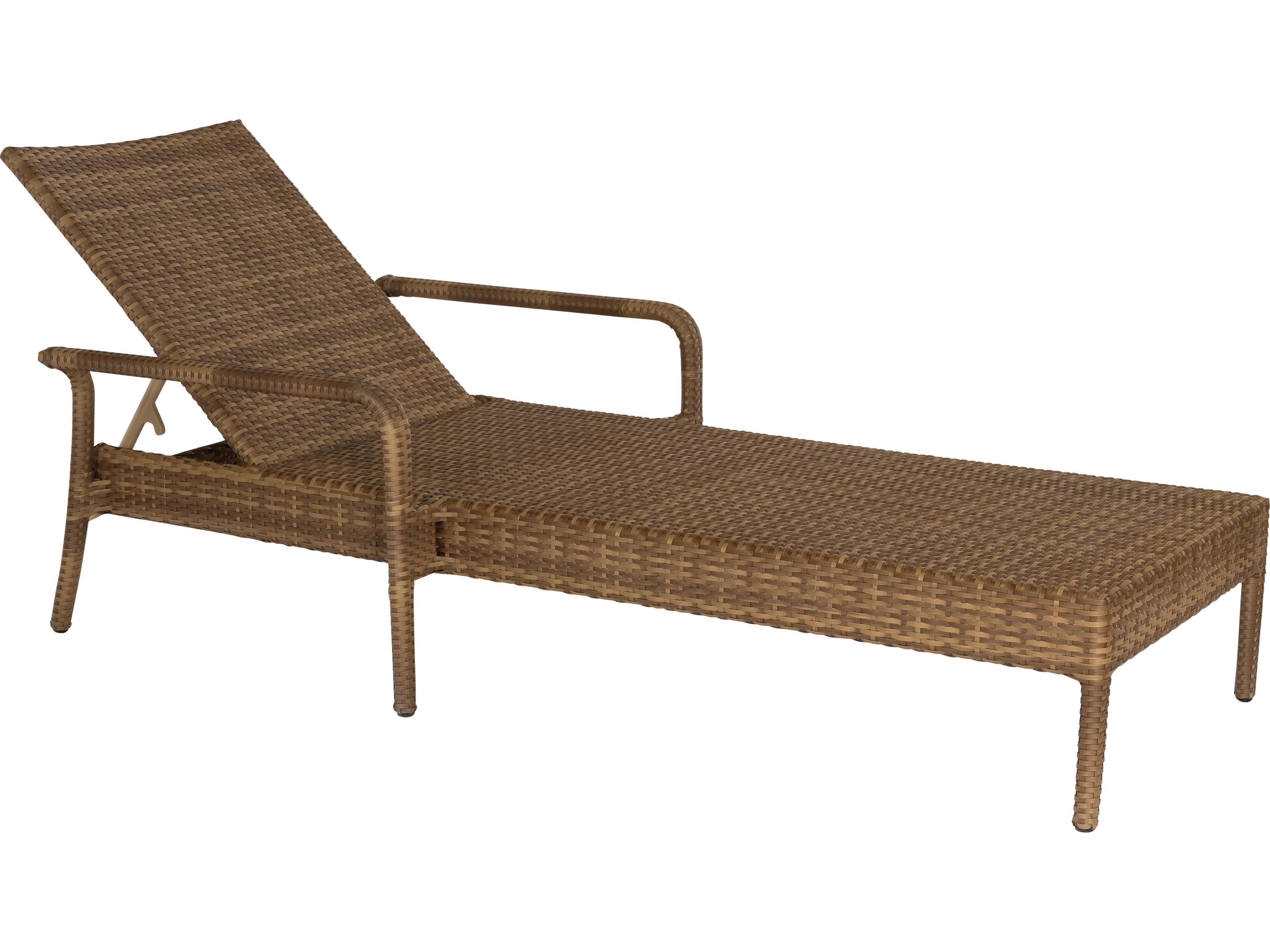All Weather Wicker Adjustable Chaise Lounge Outdoor Patio Furniture