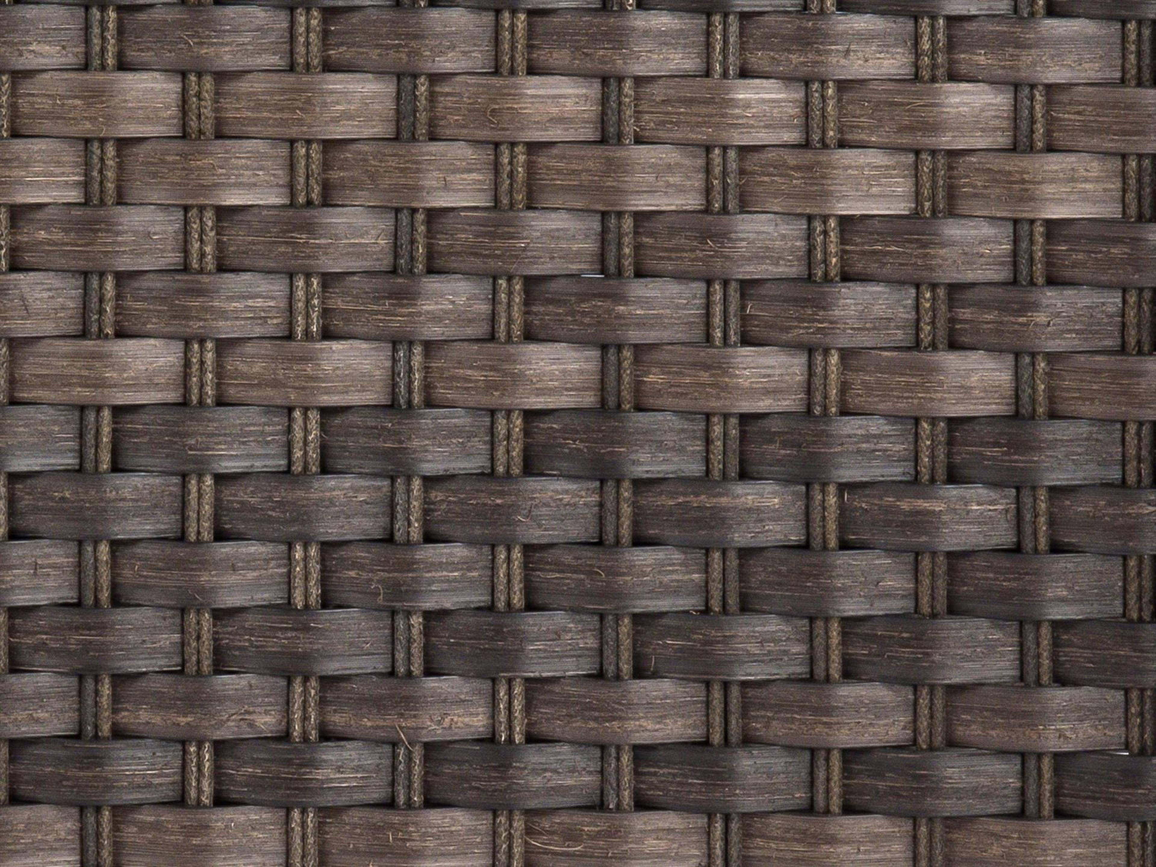 Woodard Cooper Wicker Amazon Mahogany Corner Patio Lounge Chair