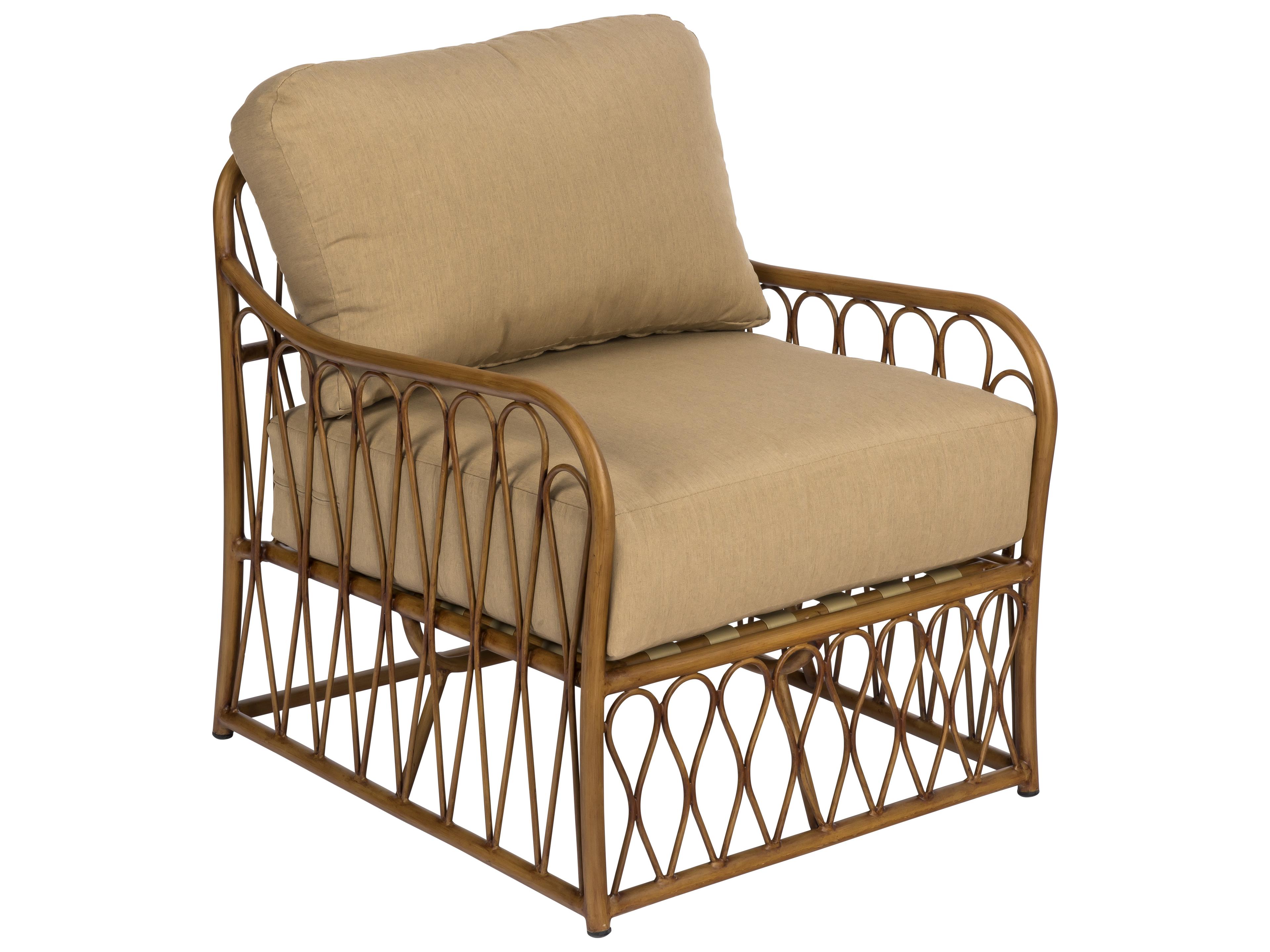 Cane Lounge Chair Seat & Back Replacement Cushions