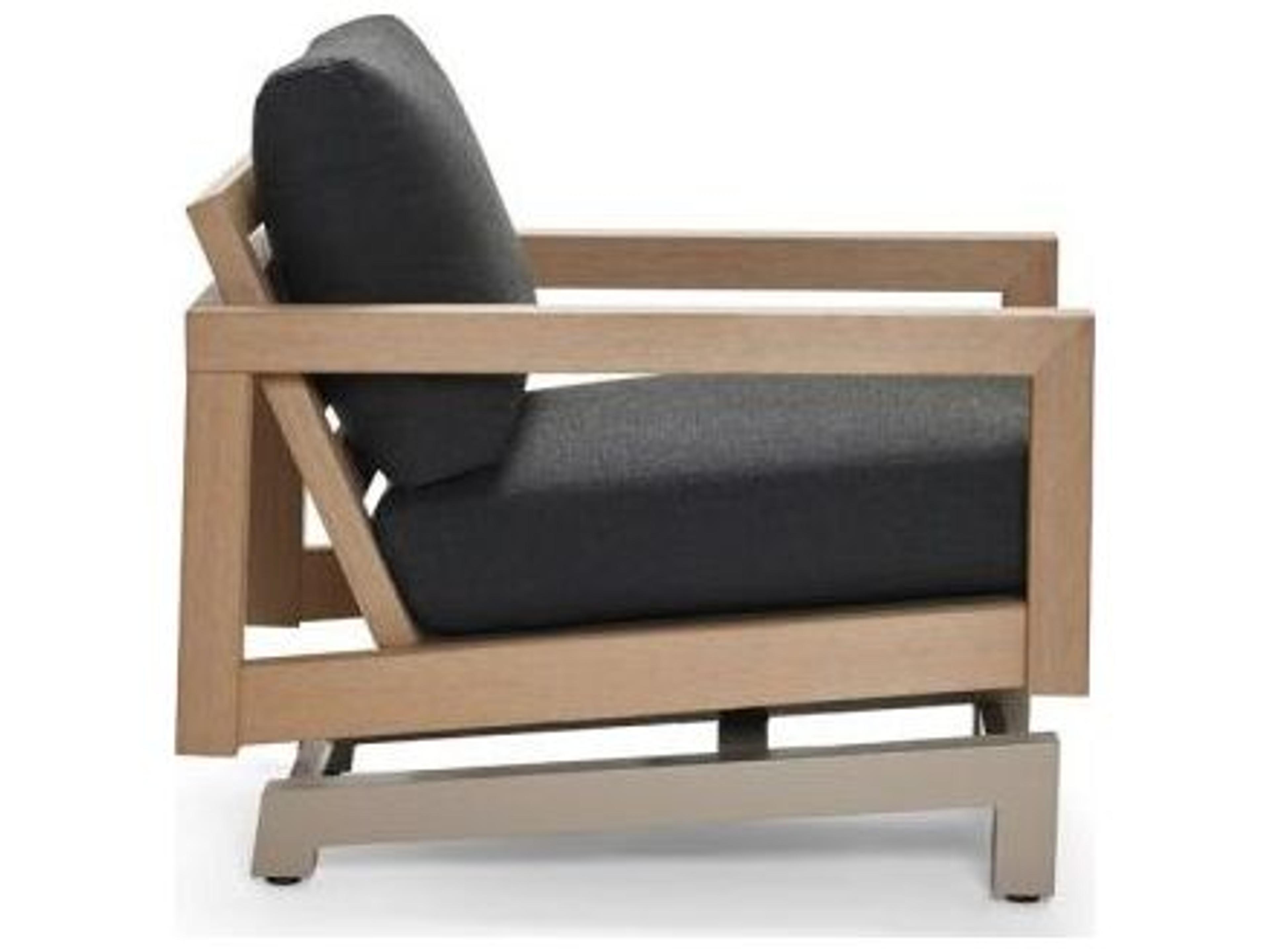 Woodard Sierra Next Teak Spring Outdoor Lounge Chair