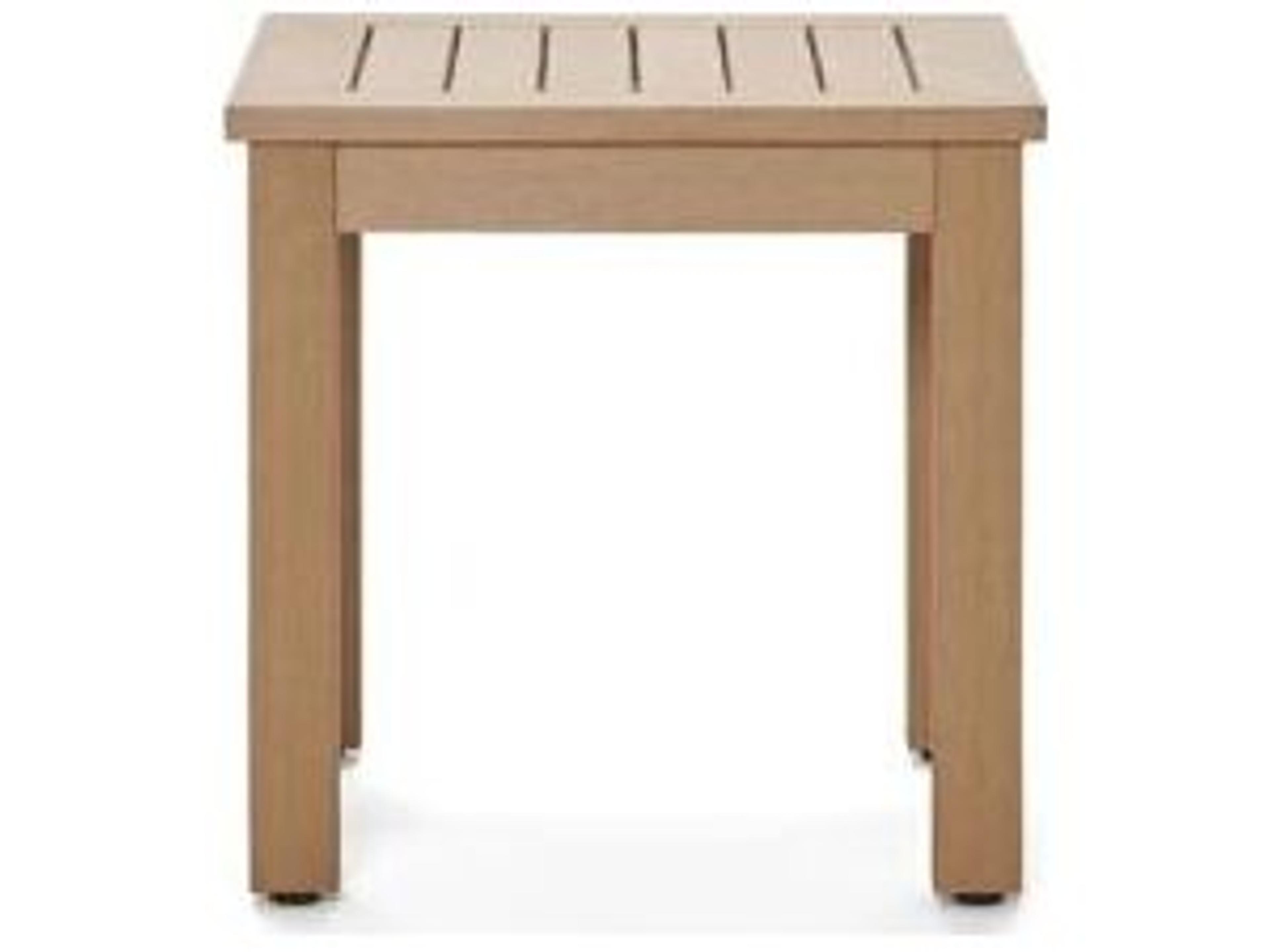 Woodard Sierra Next Teak Square Outdoor End Table
