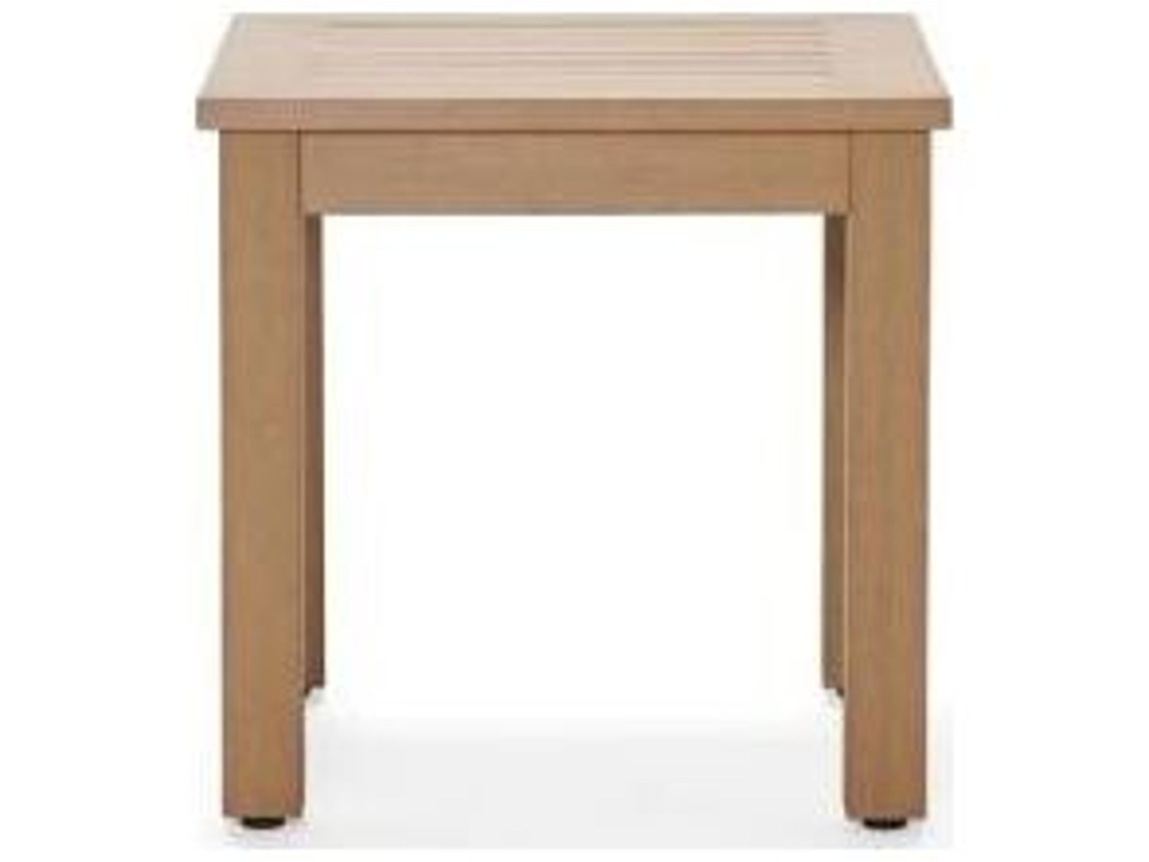 Woodard Sierra Next Teak Square Outdoor End Table
