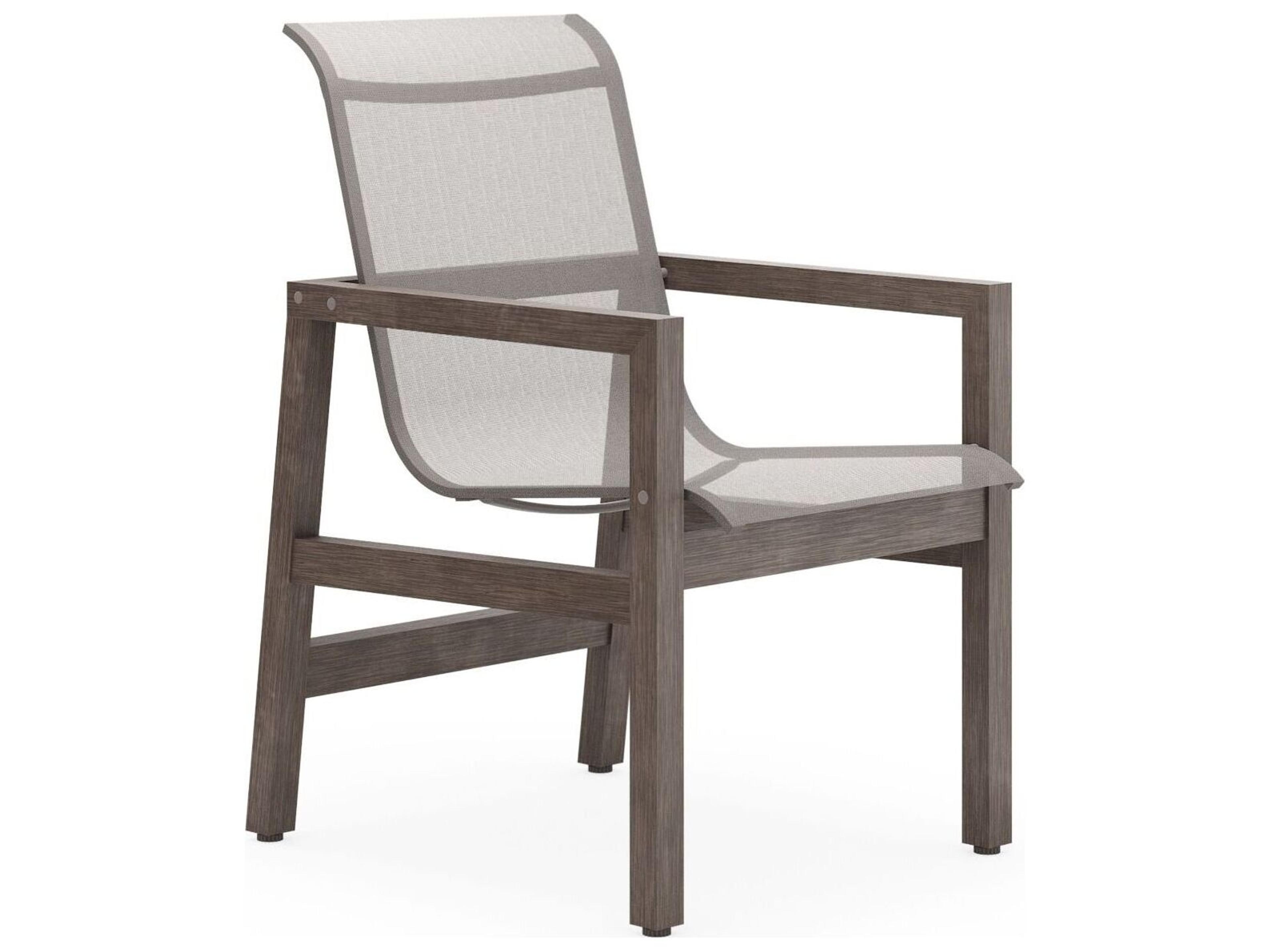Sierra Teak Sling Dining Chair