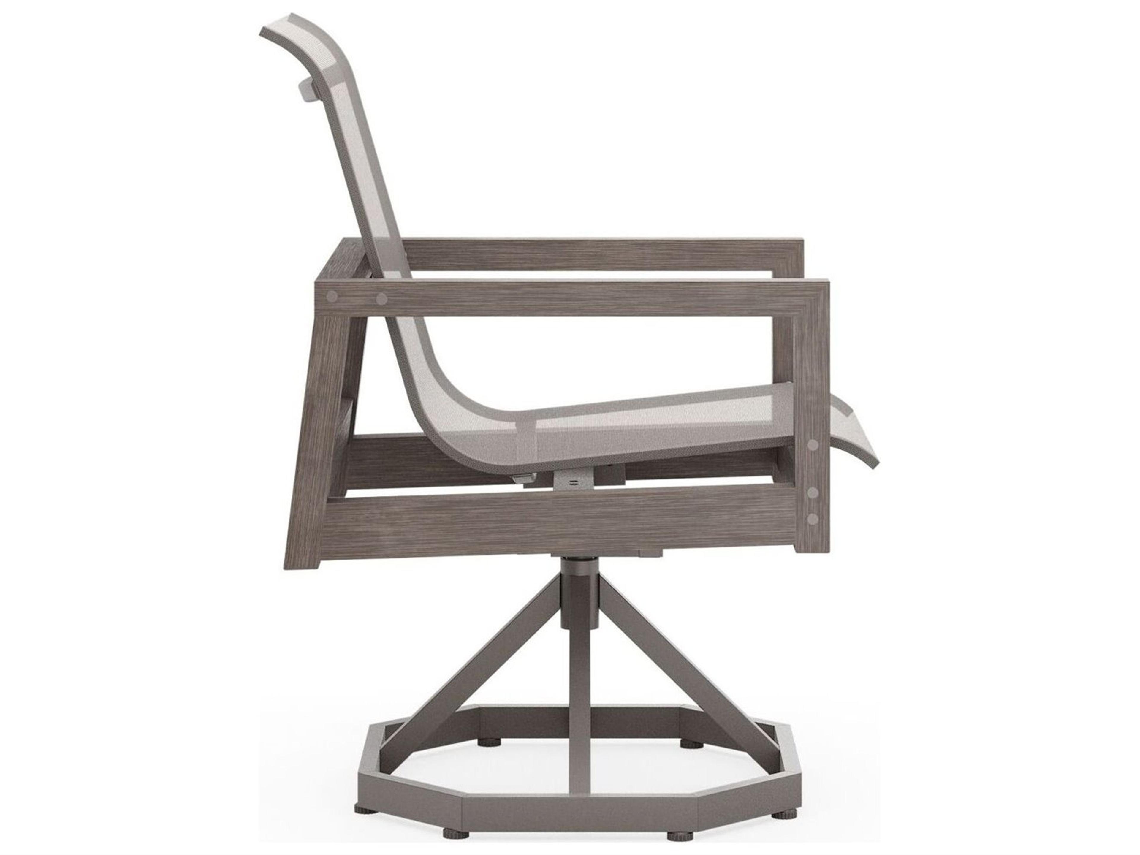 Woodard Sierra Teak Sling Dining Chair