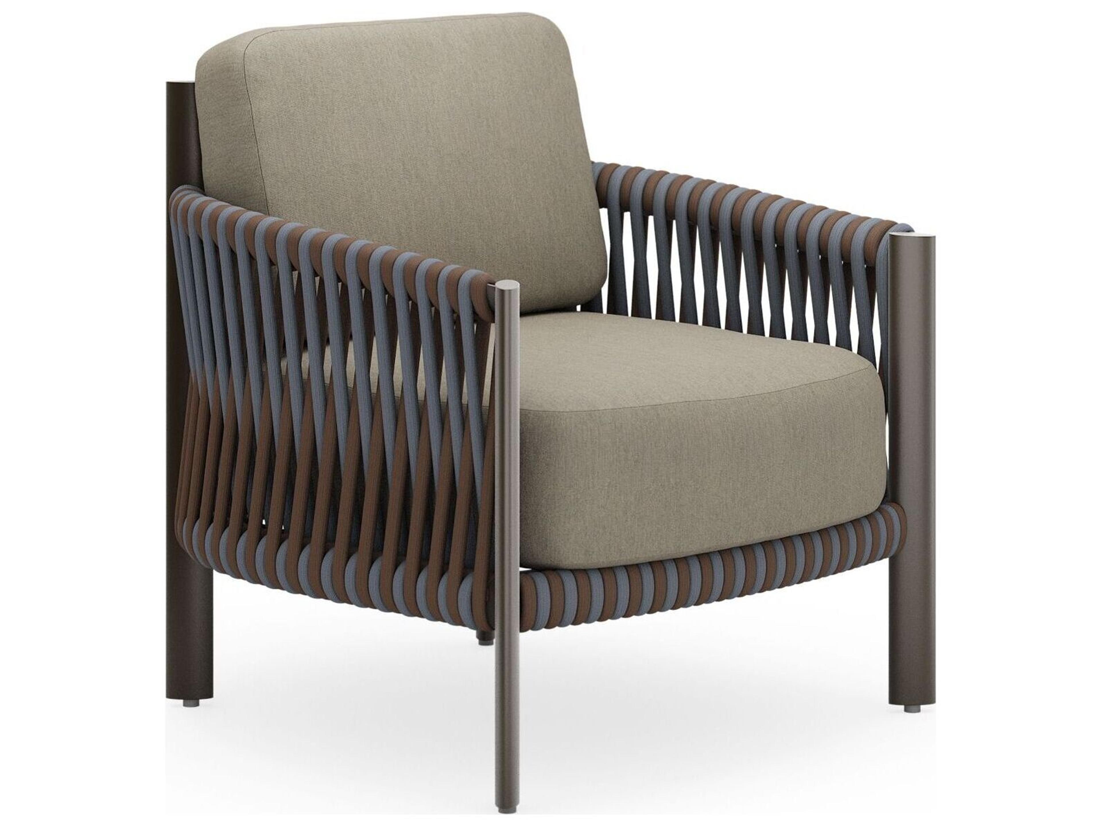 Woodard Eve Aluminum Cushion Lounge Chair