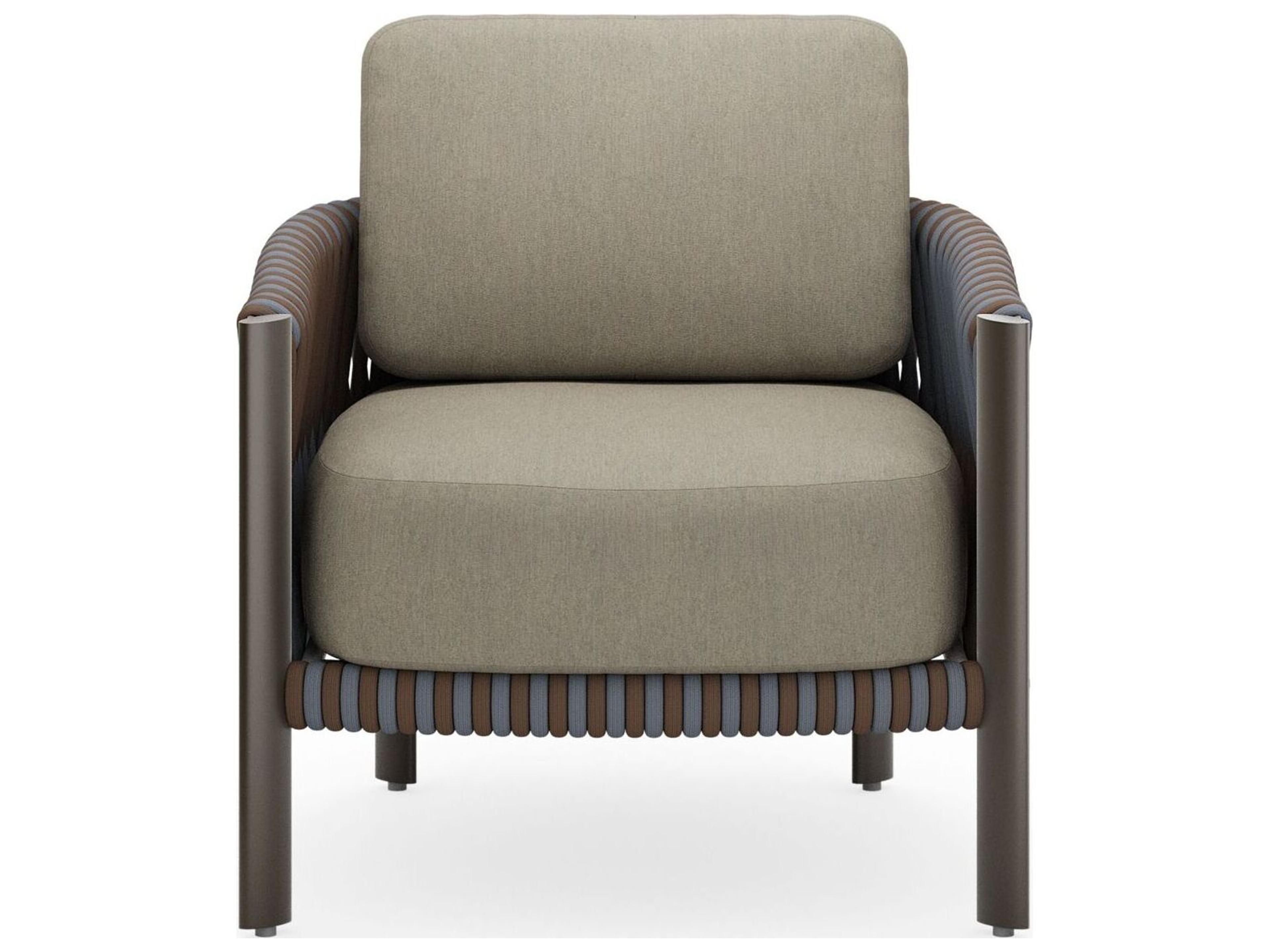 Woodard Eve Aluminum Cushion Lounge Chair