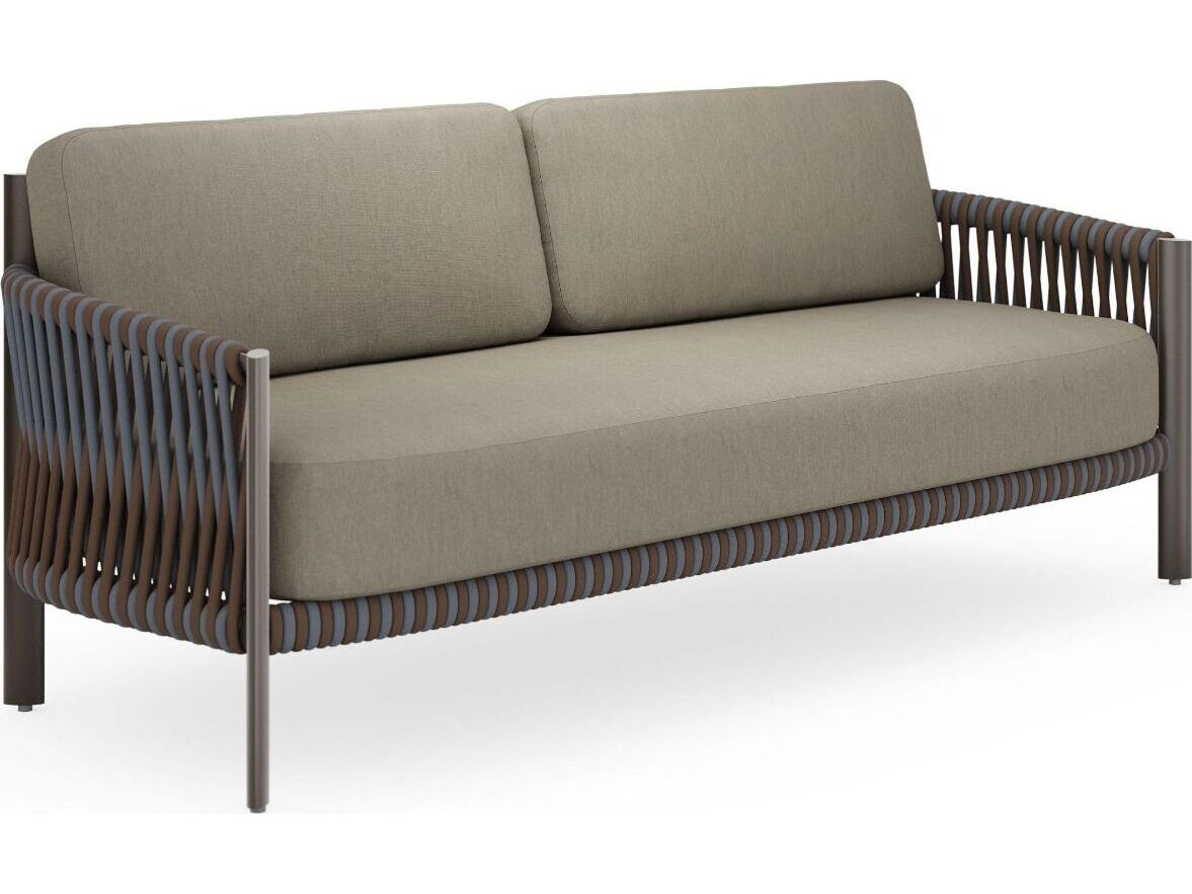 Woodard Eve Aluminum Cushion Sofa