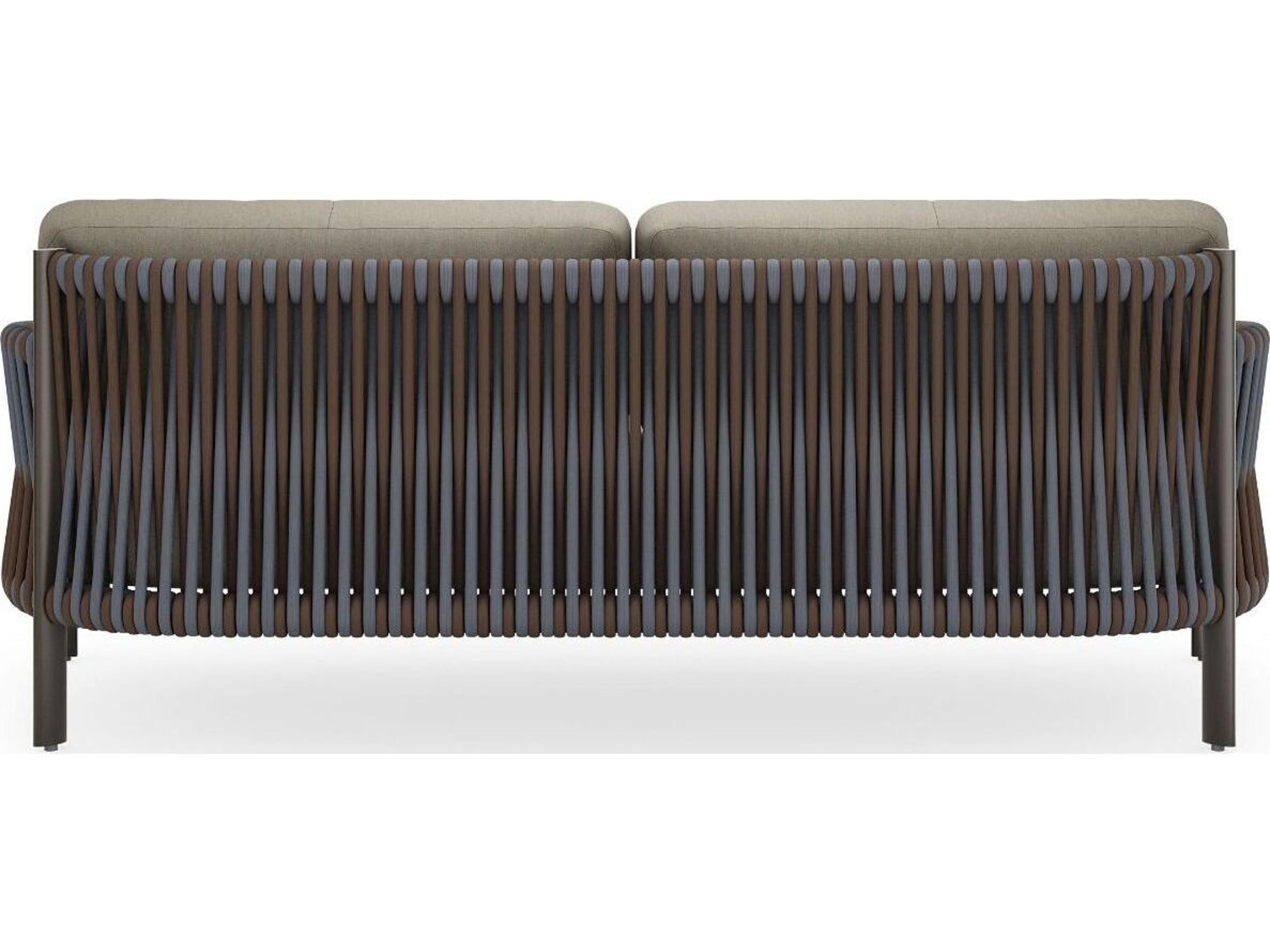 Woodard Eve Aluminum Cushion Sofa