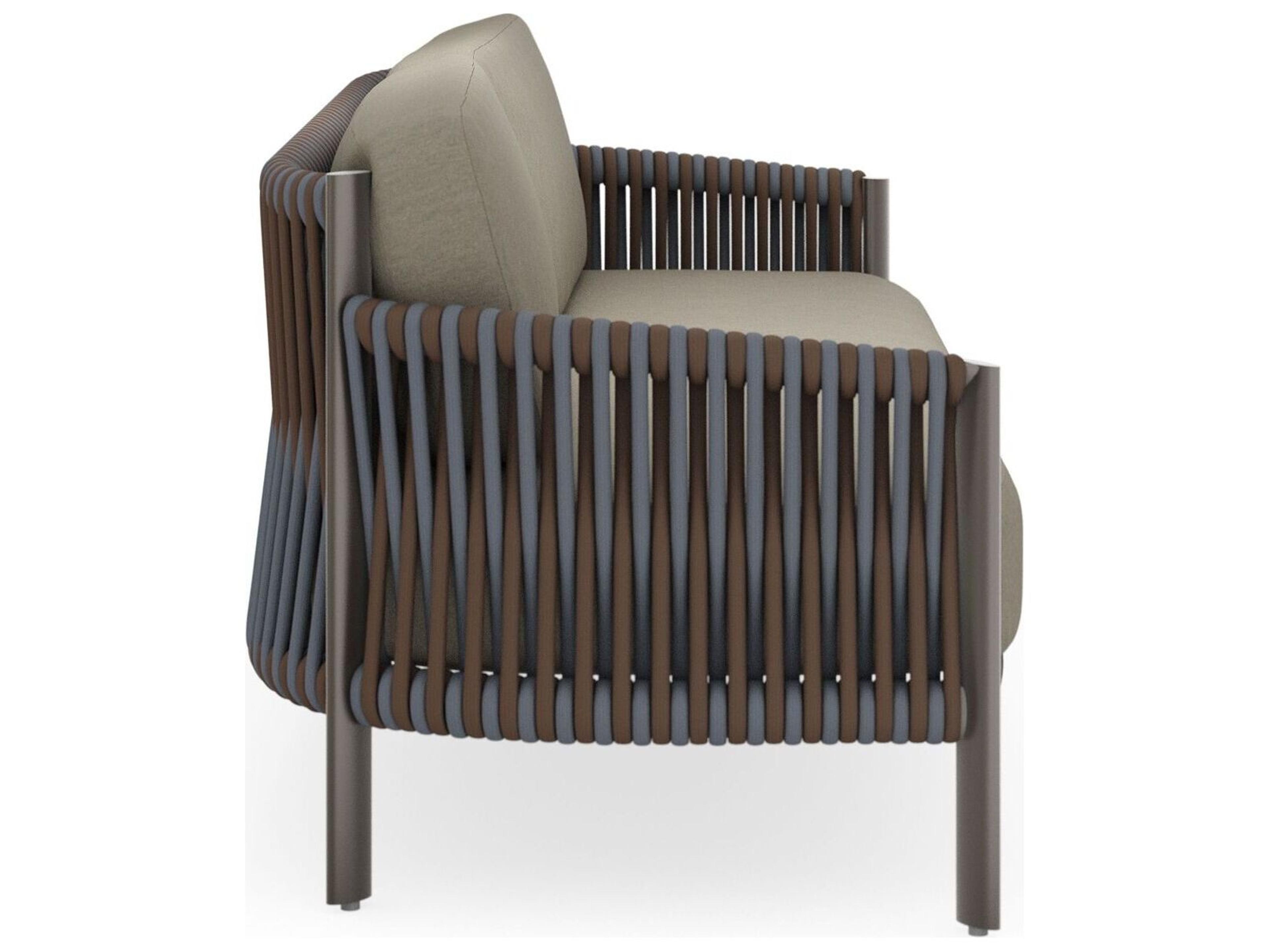 Woodard Eve Aluminum Cushion Sofa