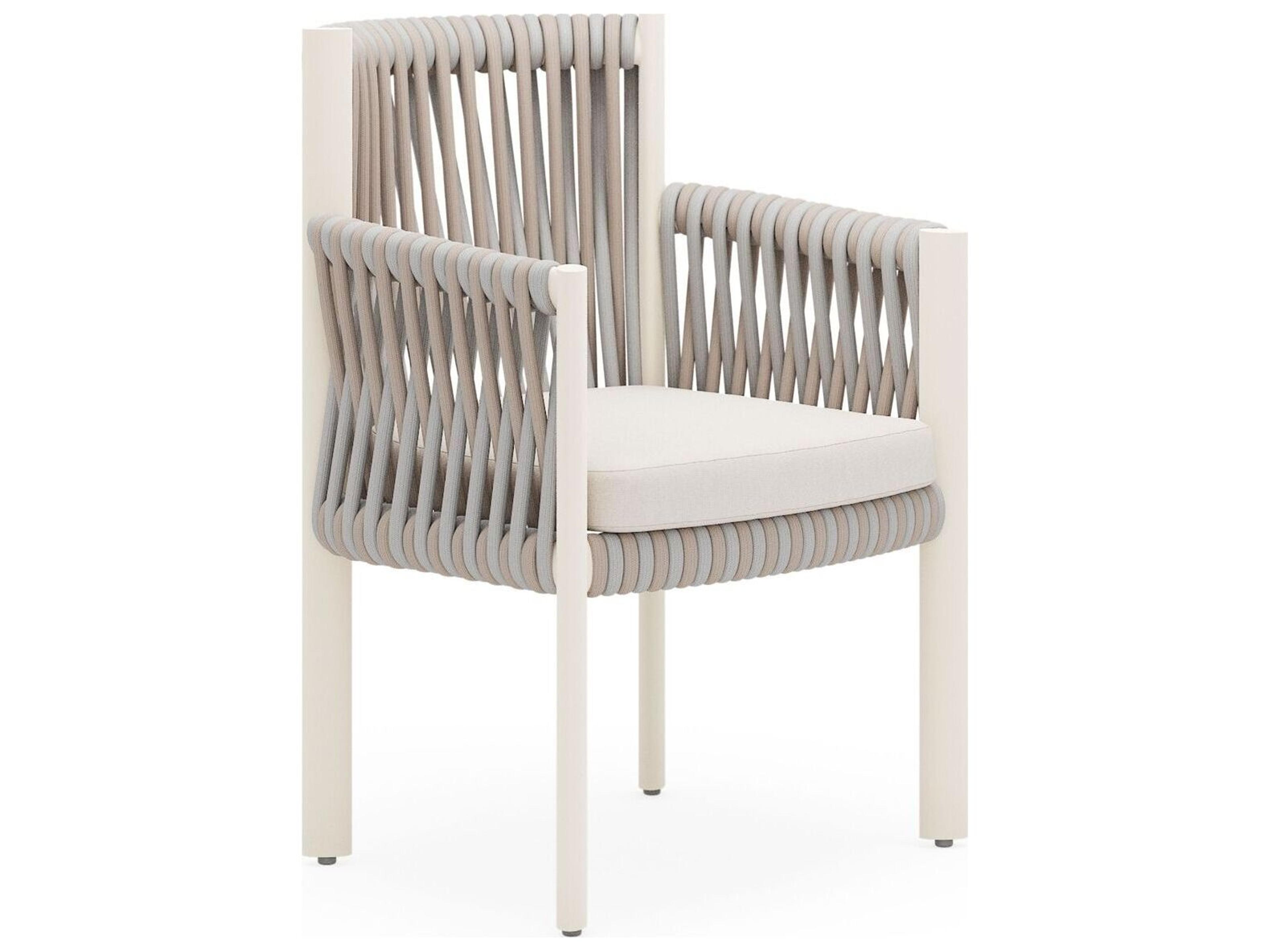 Eve Aluminum Cushion Dining Chair