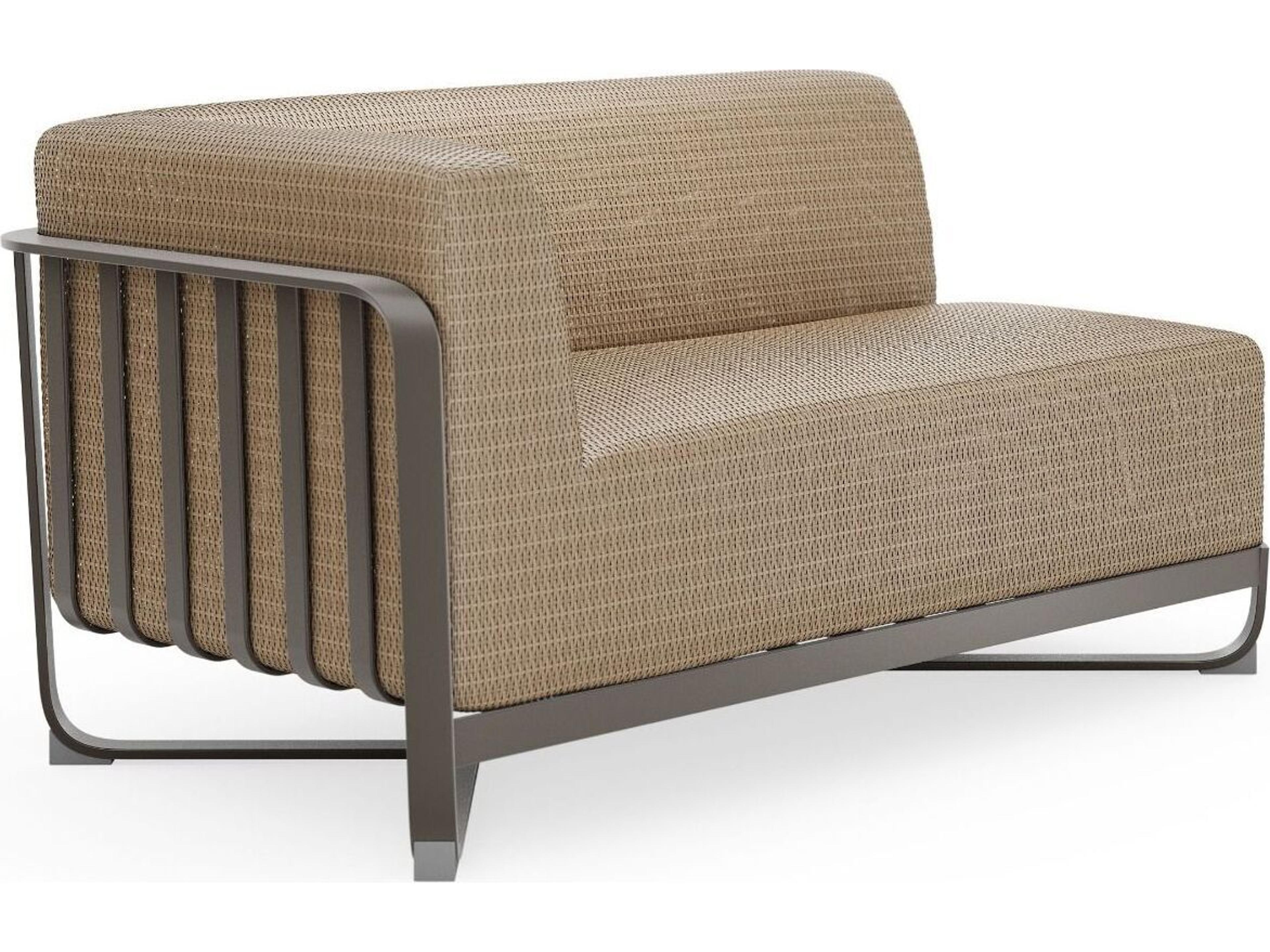 Woodard Juno Aluminum Cushion Loveseat