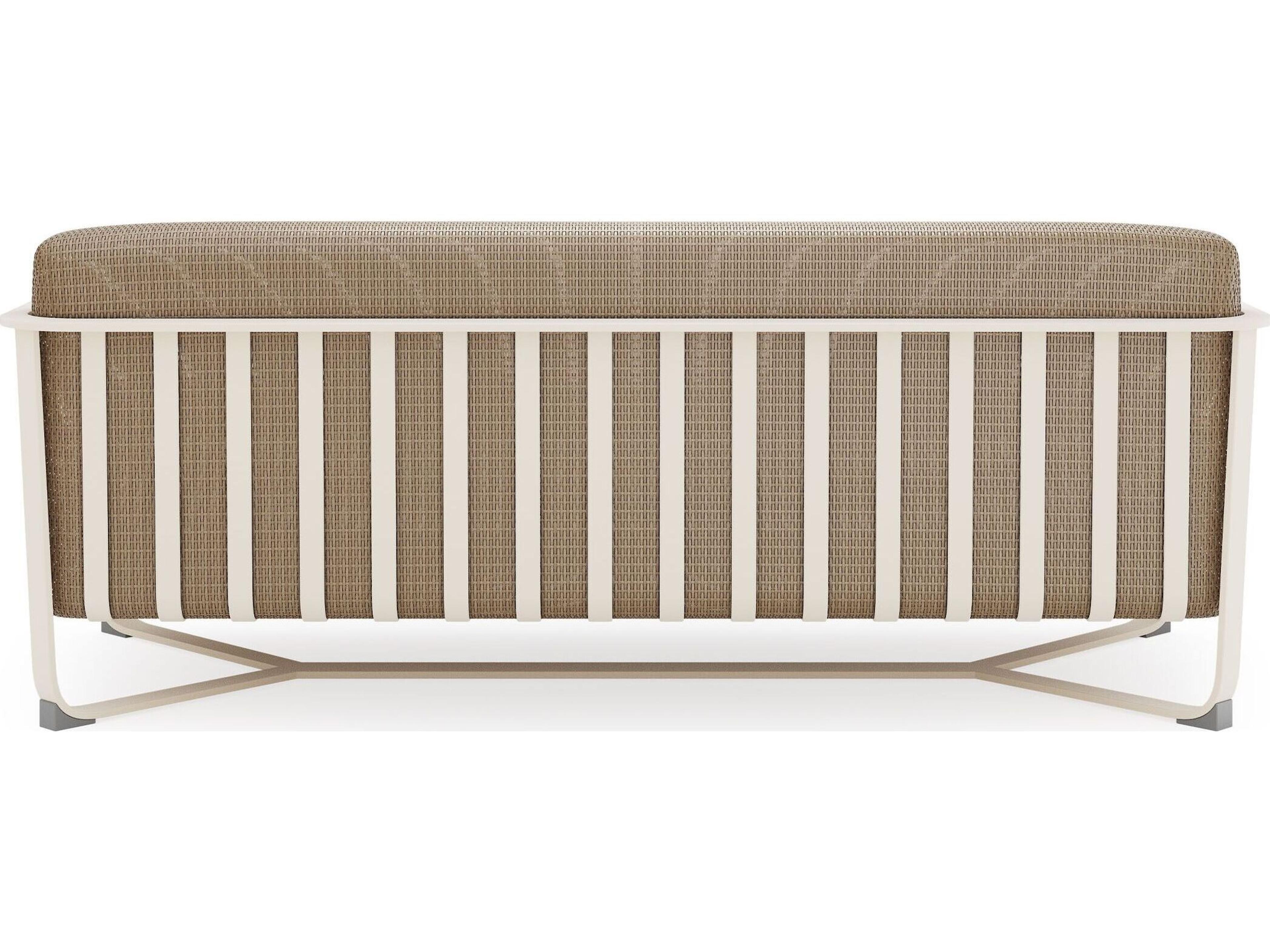 Woodard Juno Aluminum Wicker Sofa