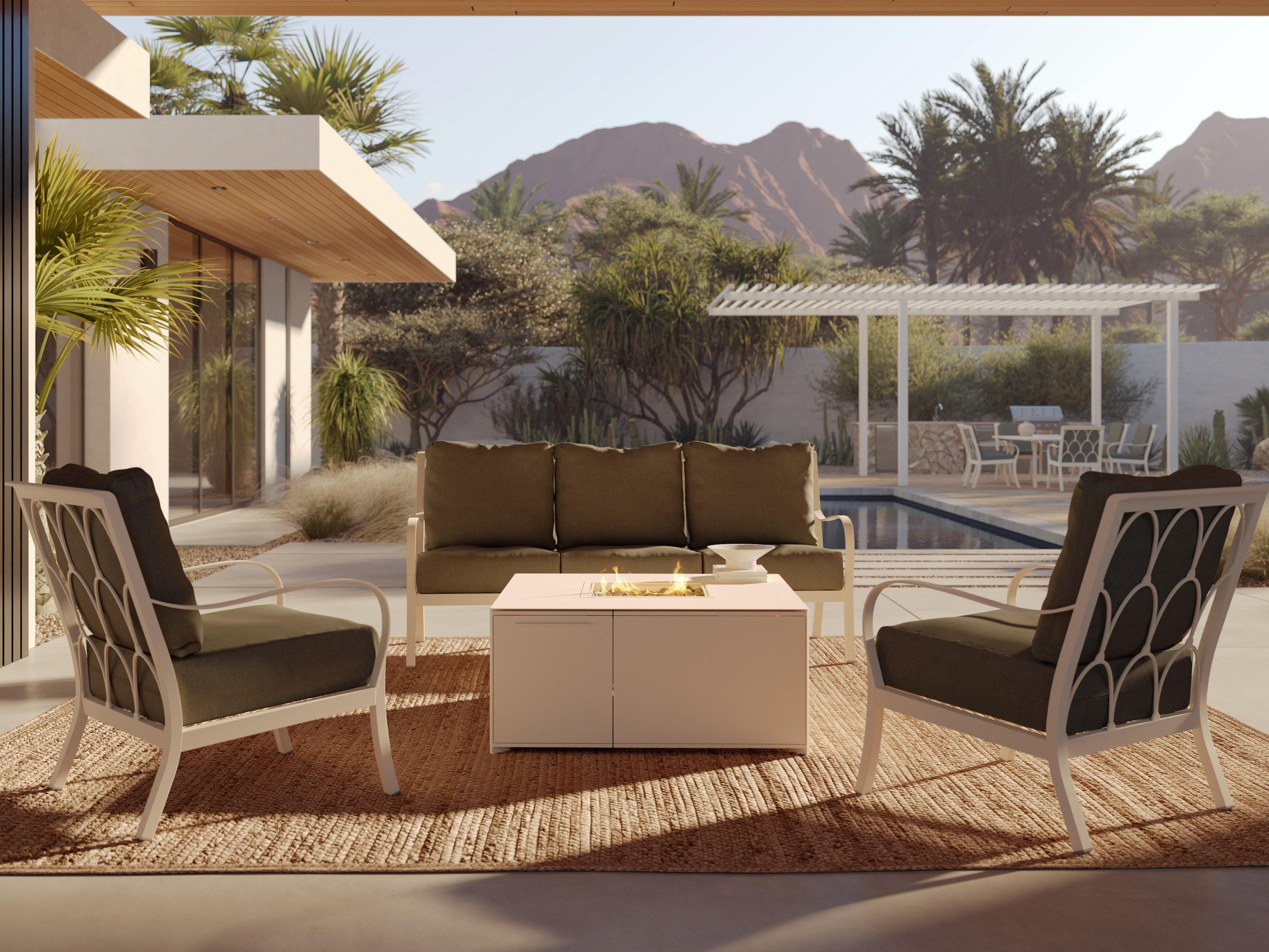 Scala Aluminum Cushion Lounge Set