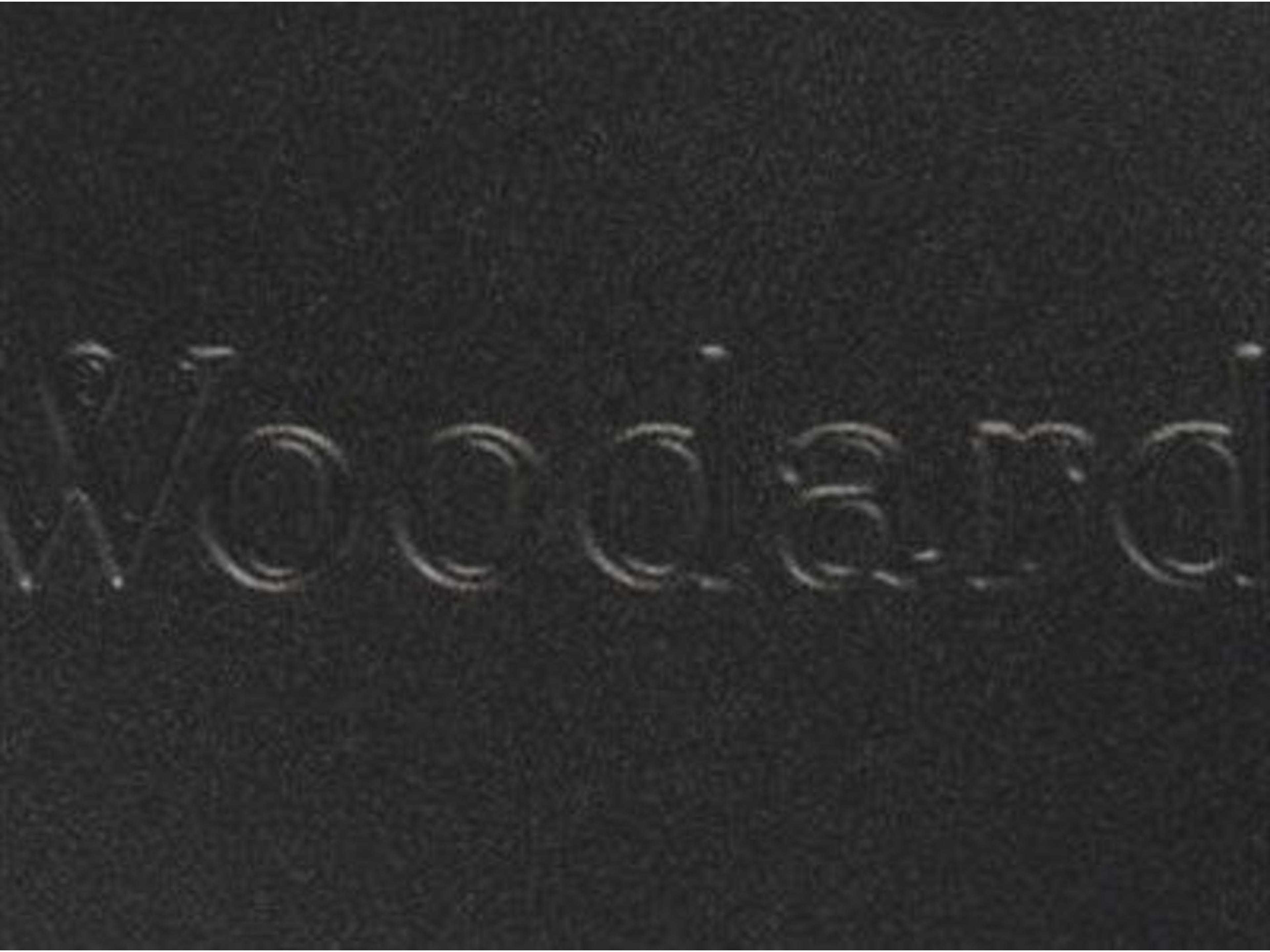 Woodard Cafe Series Wrought Iron Textured Black Outdoor Patio Dining Set