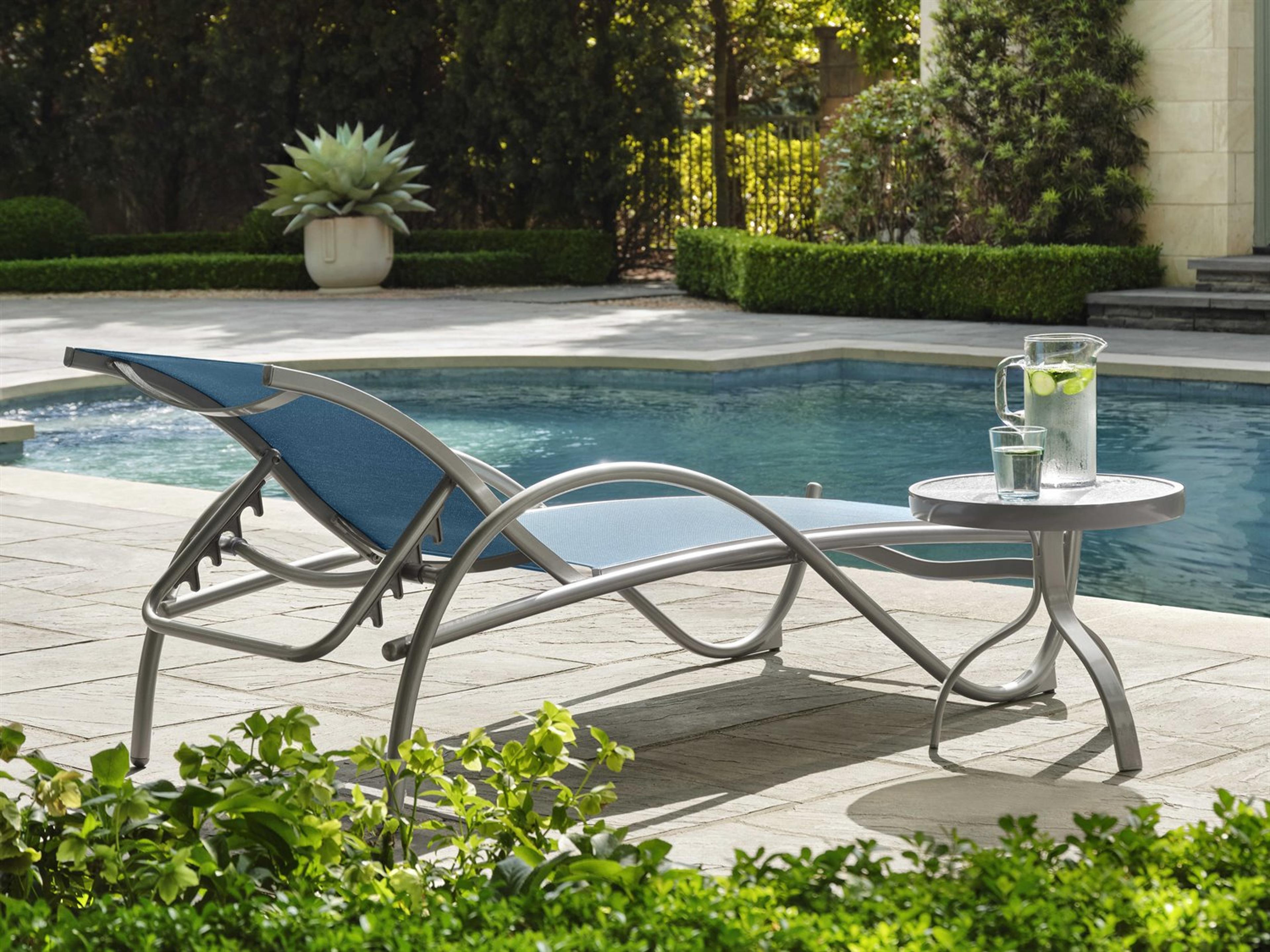 Tribeca Sling Aluminum Patio Lounge Set